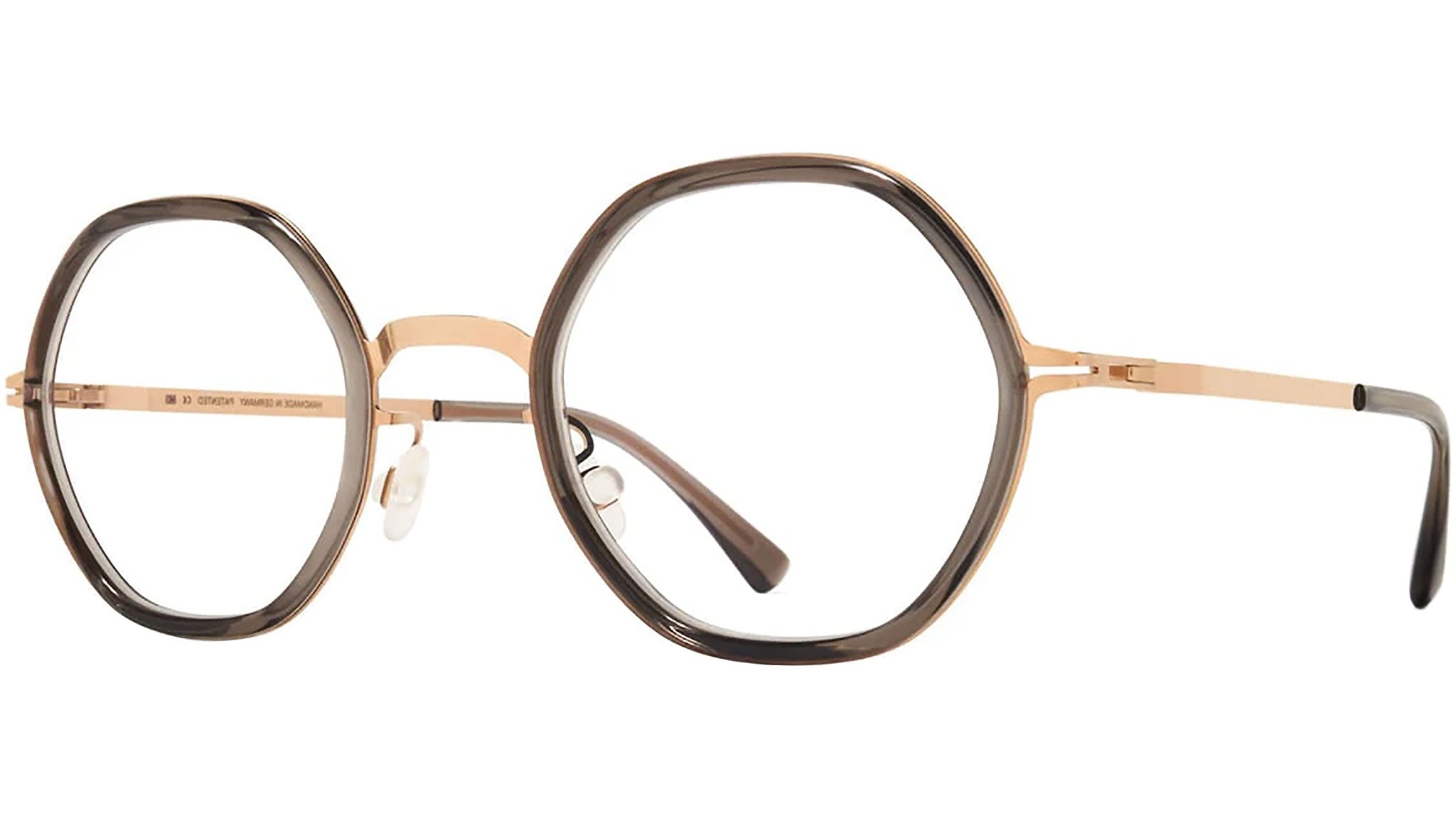 Occhiali da vista MYKITA ALYA Champagne gold clear ash