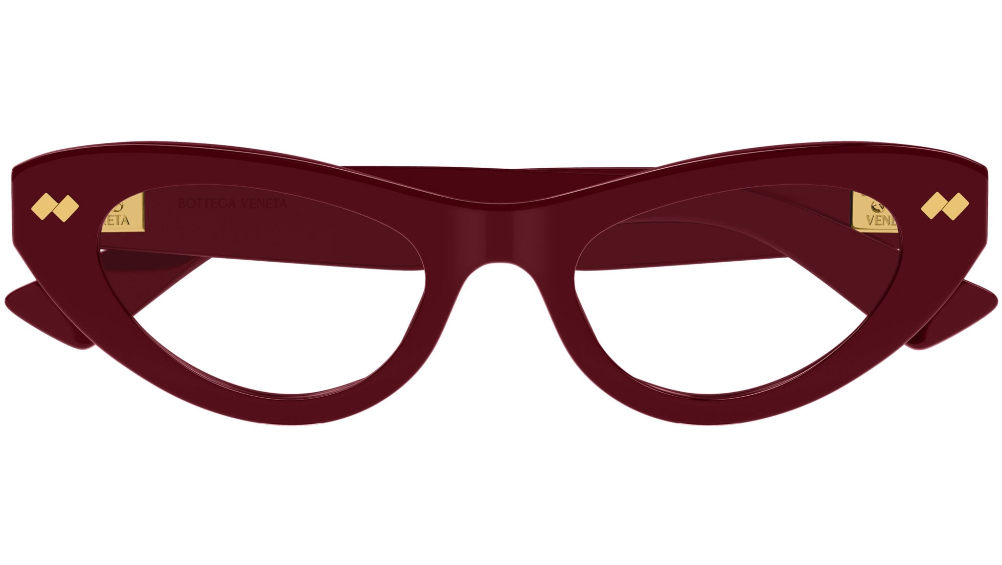 Occhiali da vista BOTTEGA VENETA BV1354O Shiny solid burgundy