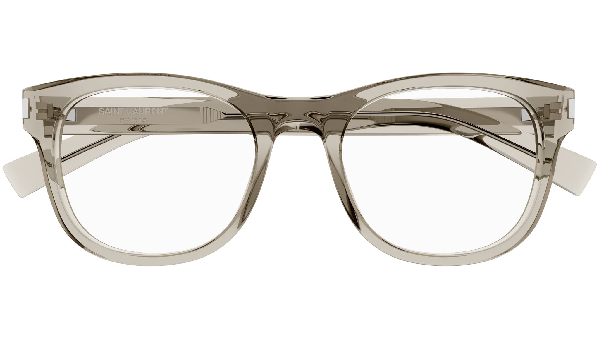 Occhiali da vista SAINT LAURENT SL663 Shiny transparent beige