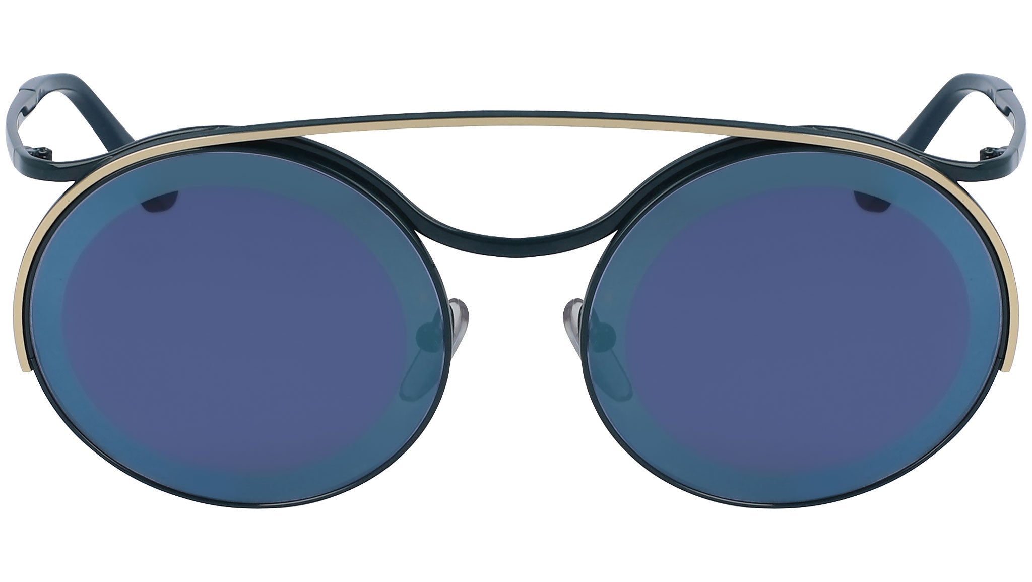 occhiali da sole MARNI ME107S Base color shiny petrol - top bar shiny gold