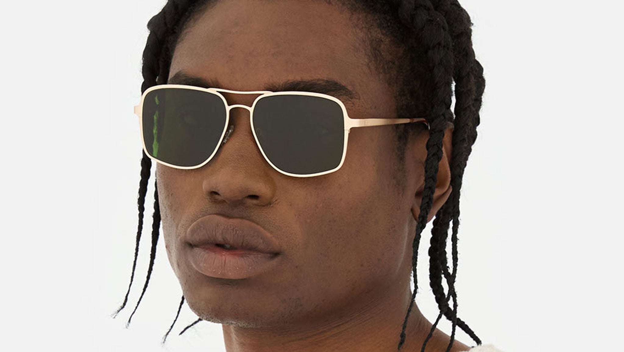 Occhiali da sole RETROSUPERFUTURE Spliff Gold