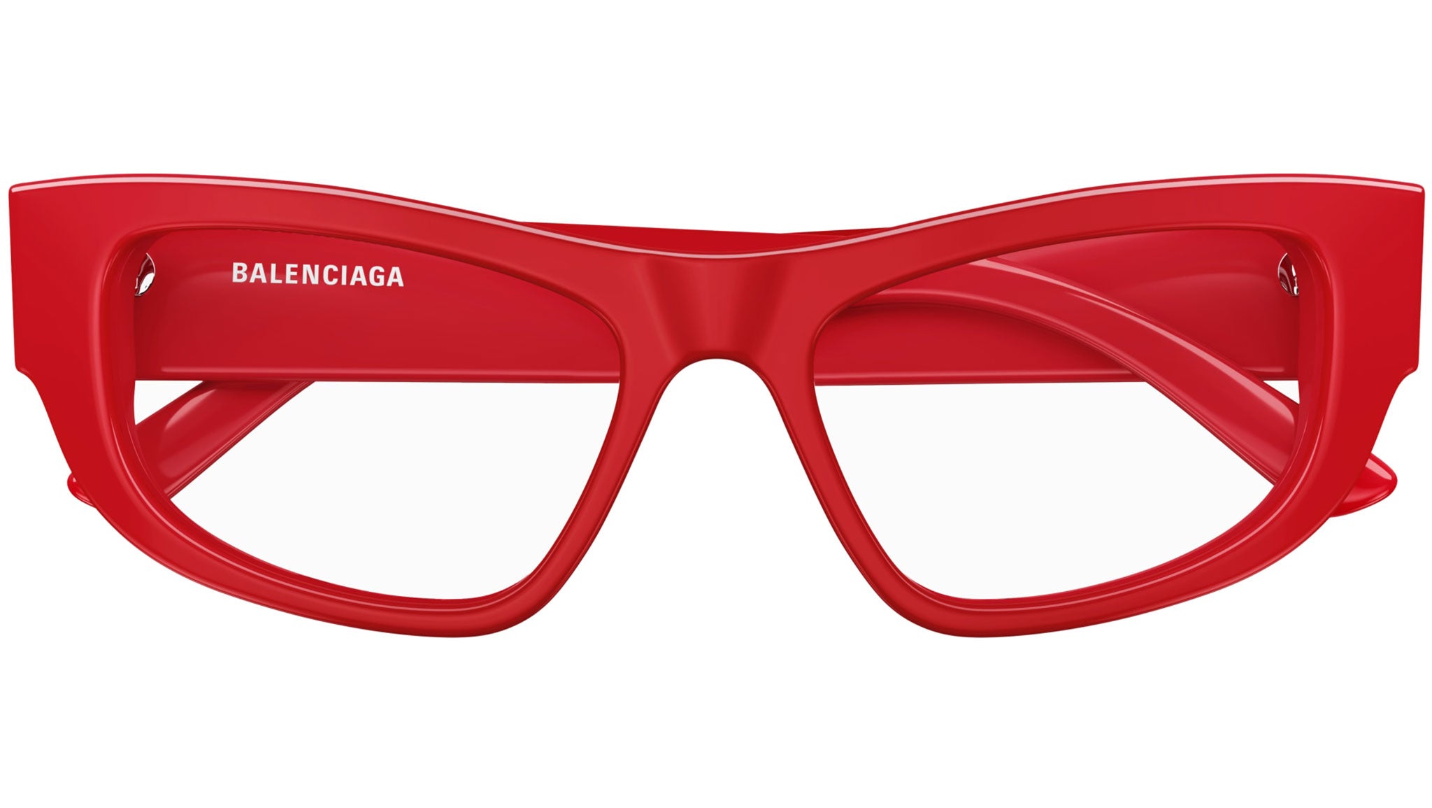 Occhiali da vista BALENCIAGA BB0303O Shiny solid red