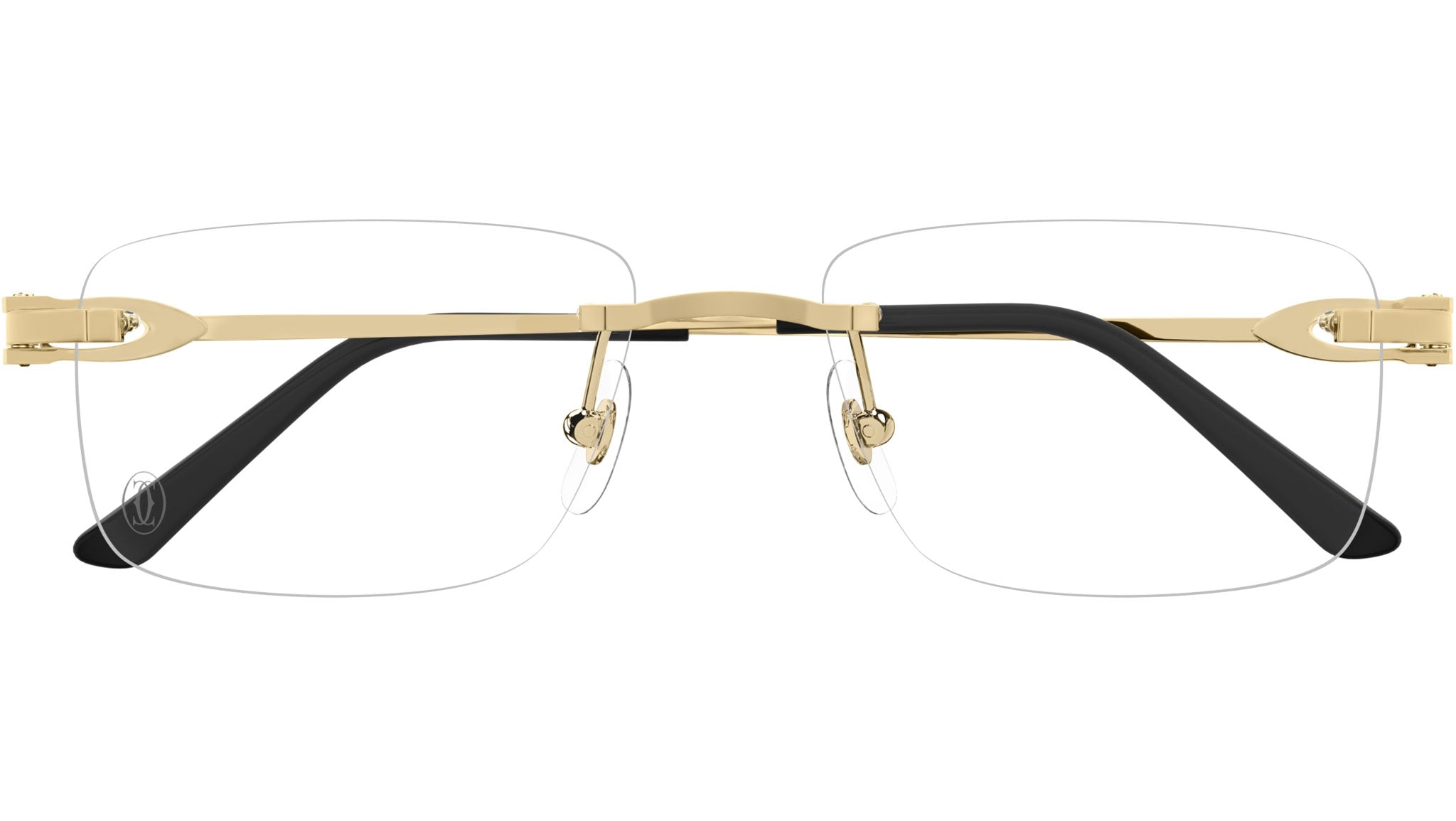 Occhiali da vista CARTIER CT0521O Smooth golden finish