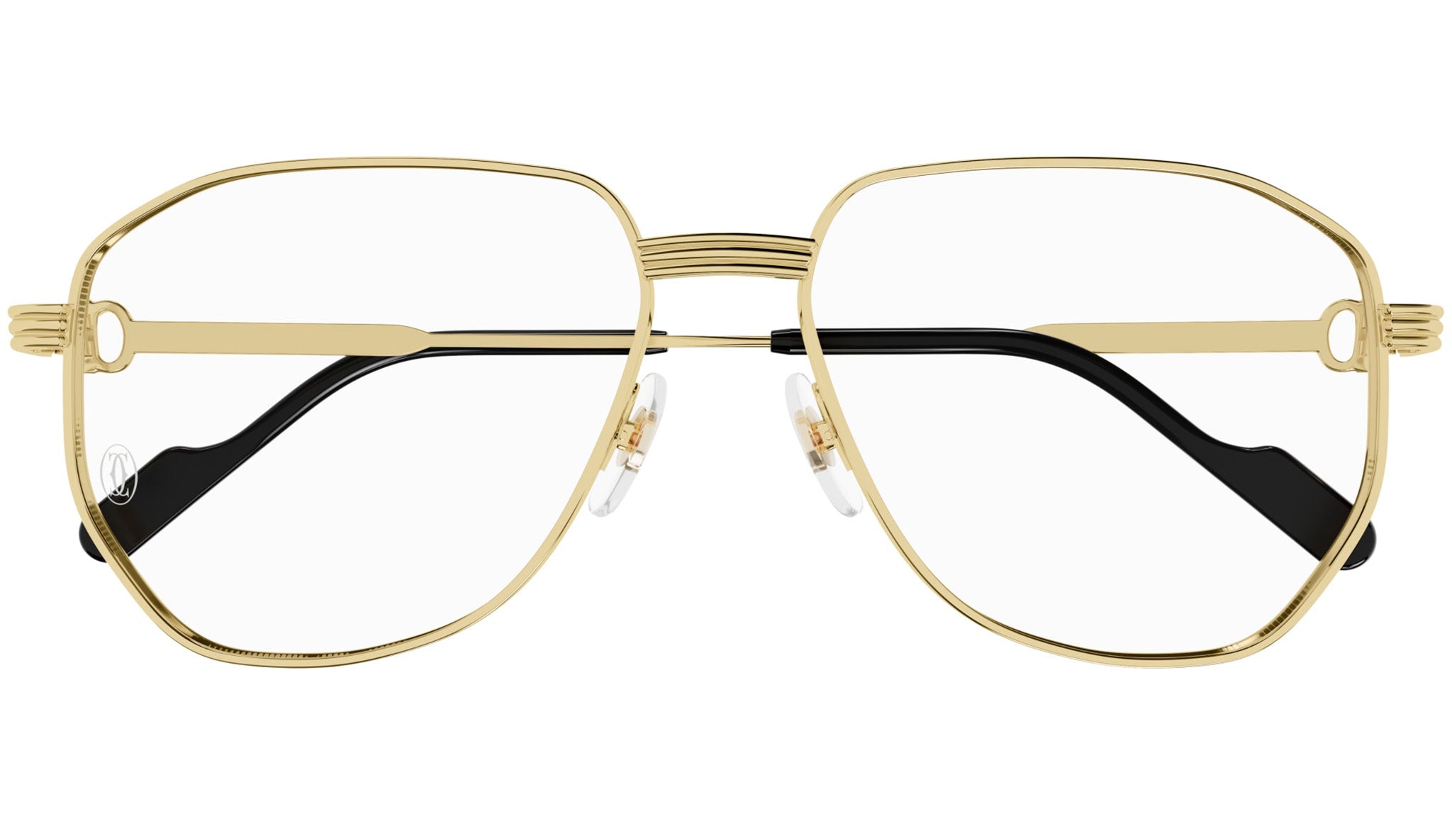 Occhiali da vista CARTIER CT0484O Smooth golden finish