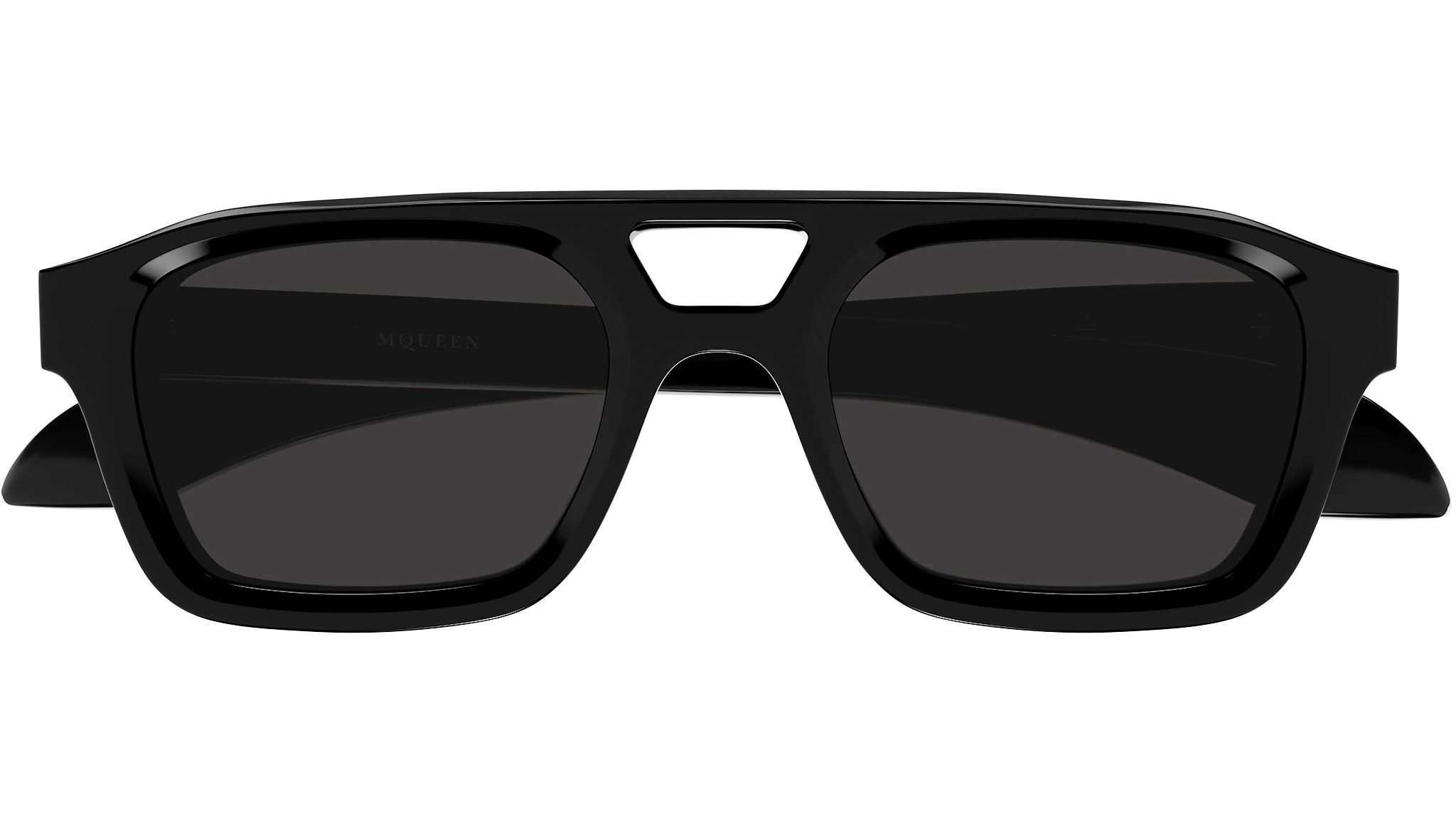 Occhiali da sole ALEXANDER MCQUEEN AM0505S Shiny solid black