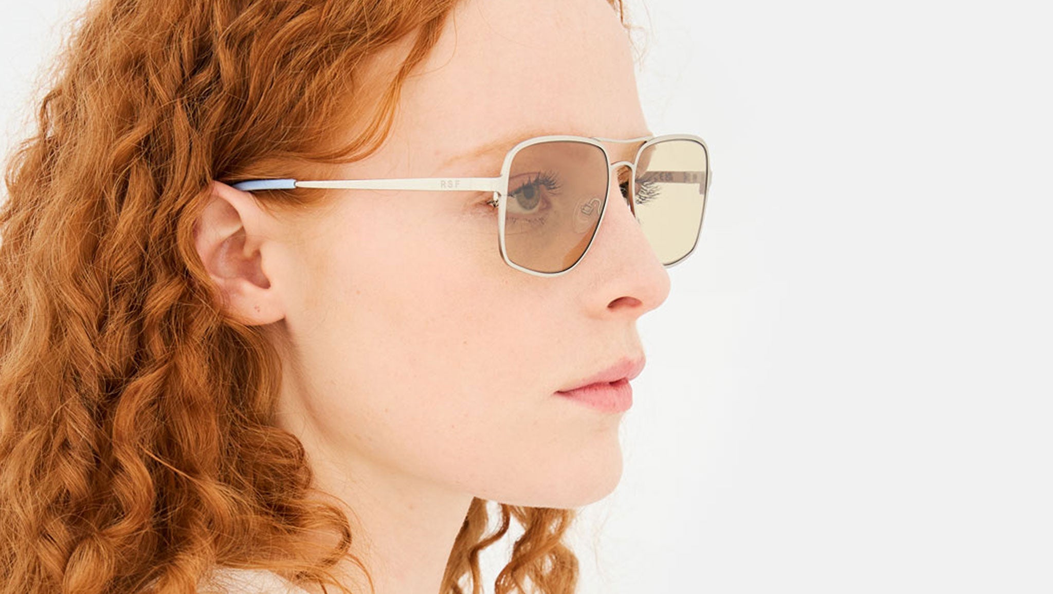Occhiali da sole RETROSUPERFUTURE Spliff Silver-