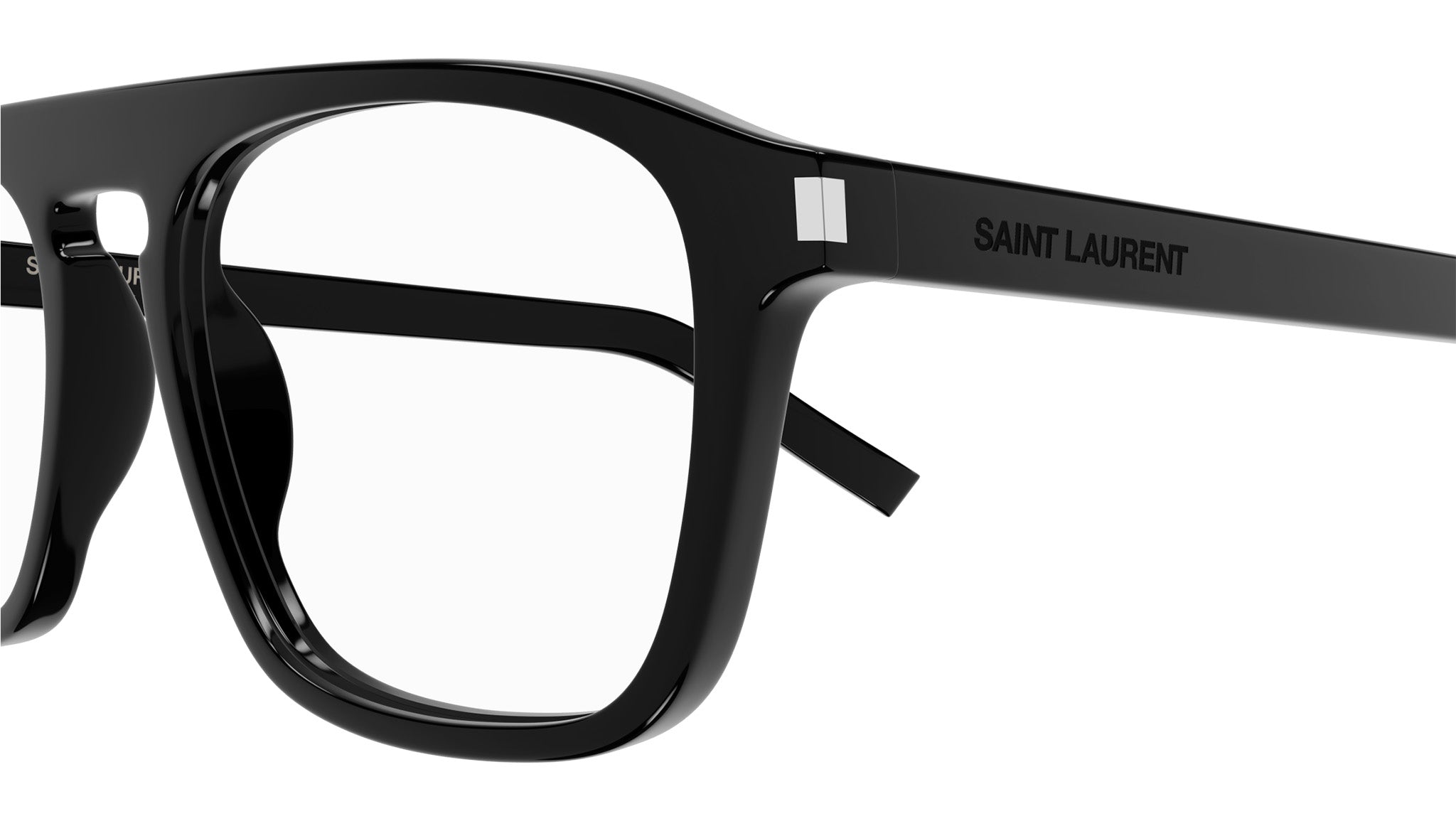Occhiali da vista SAINT LAURENT SL157 Shiny solid black