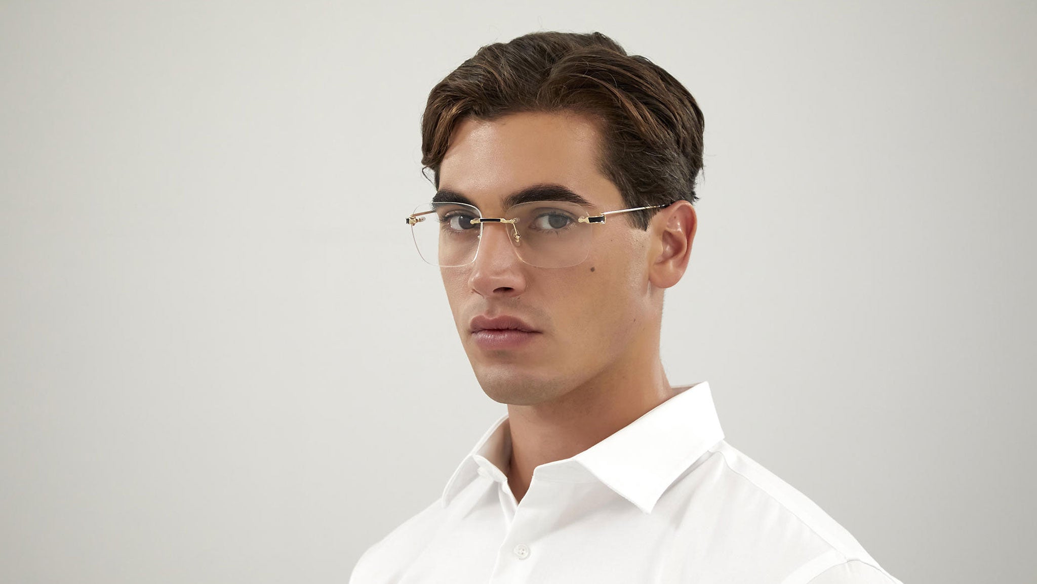 Occhiali da vista CARTIER CT0343O Smooth golden finish