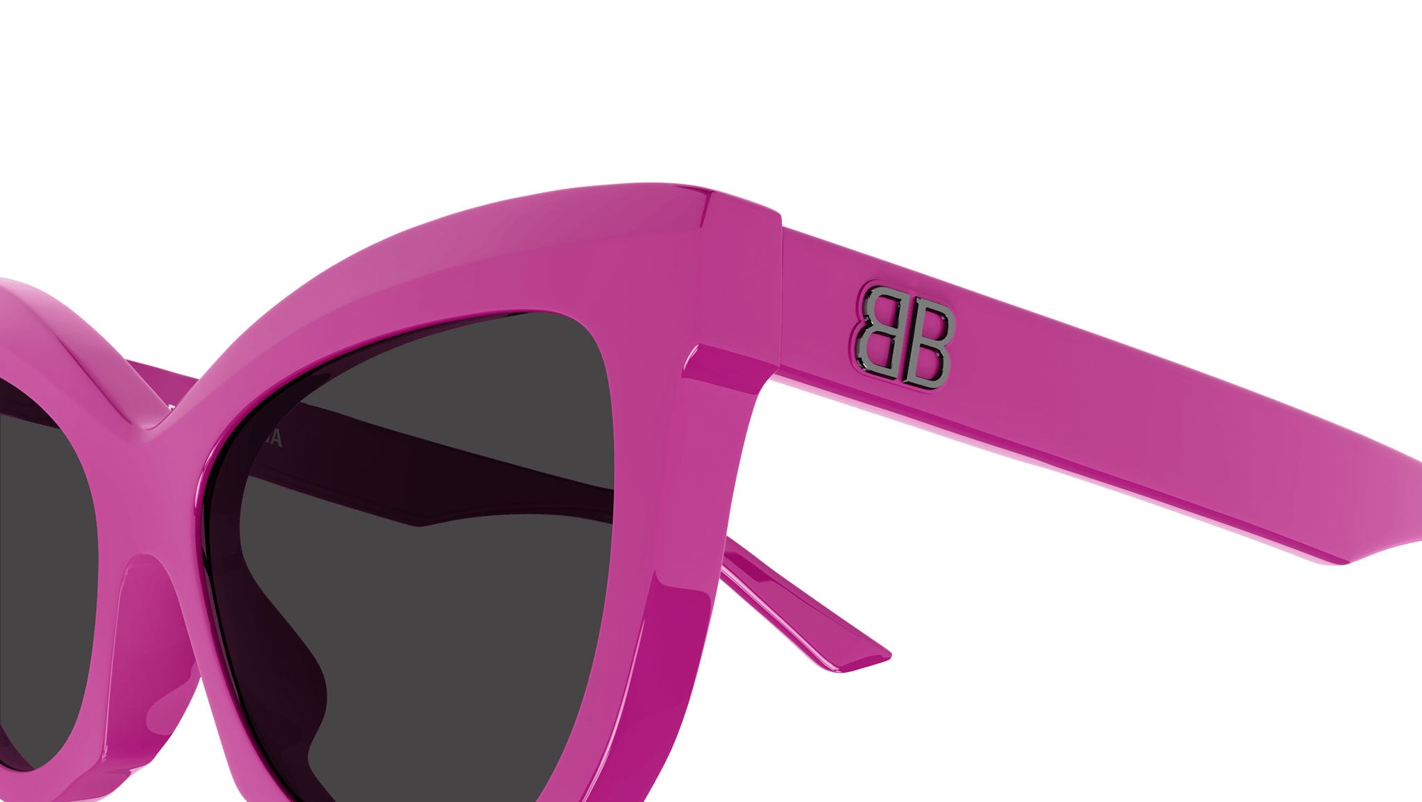 Occhiali da sole BALENCIAGA BB0217S Shiny solid fuchsia