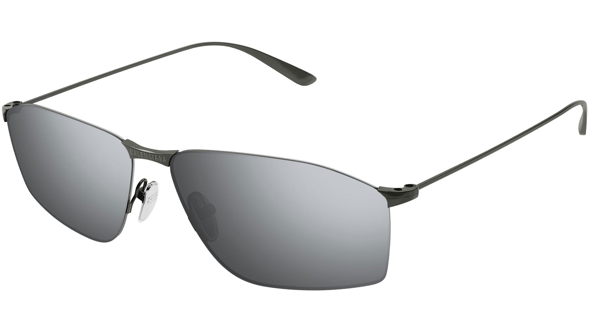 Occhiali da sole BALENCIAGA BB0413S Matte dark ruthenium