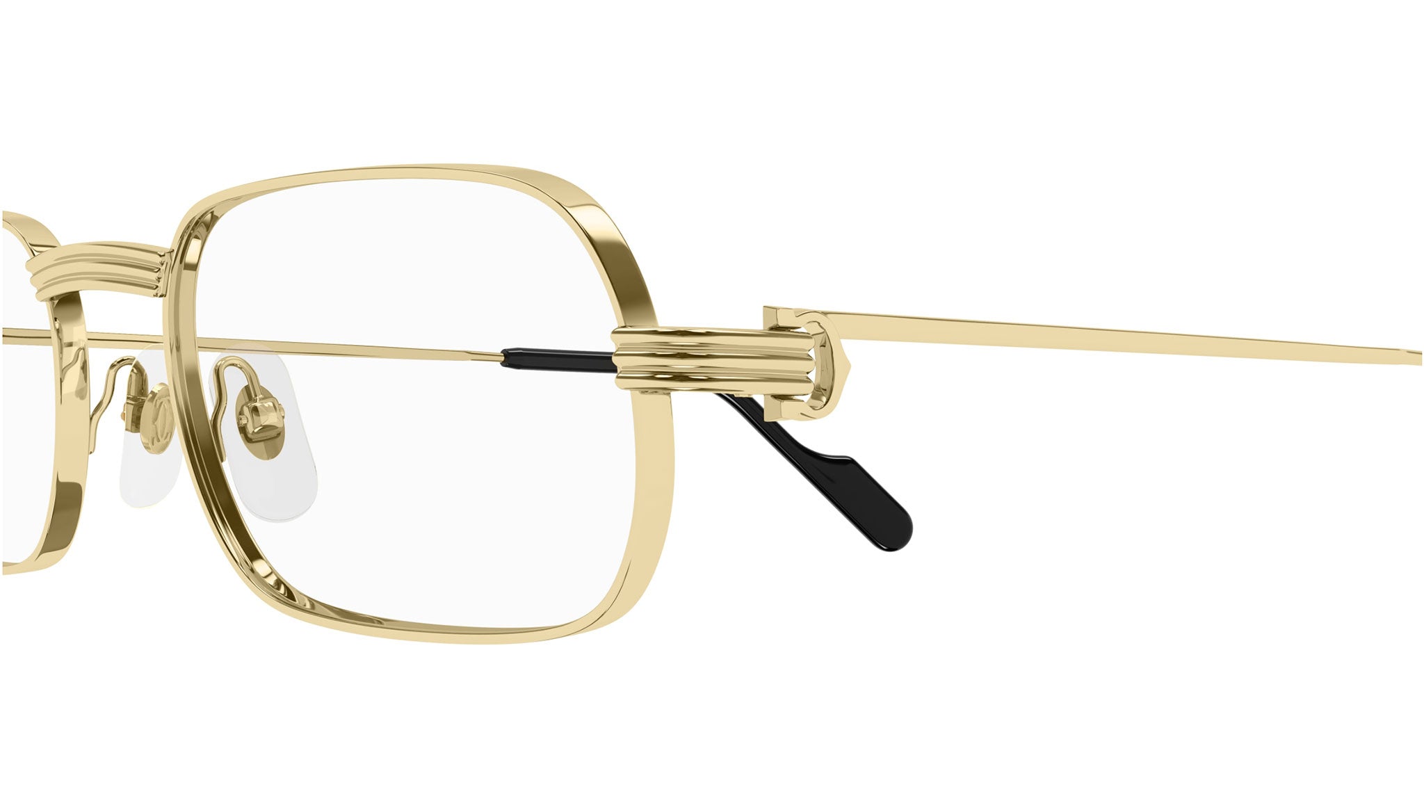 Occhiali da vista CARTIER CT0556O Smooth golden finish