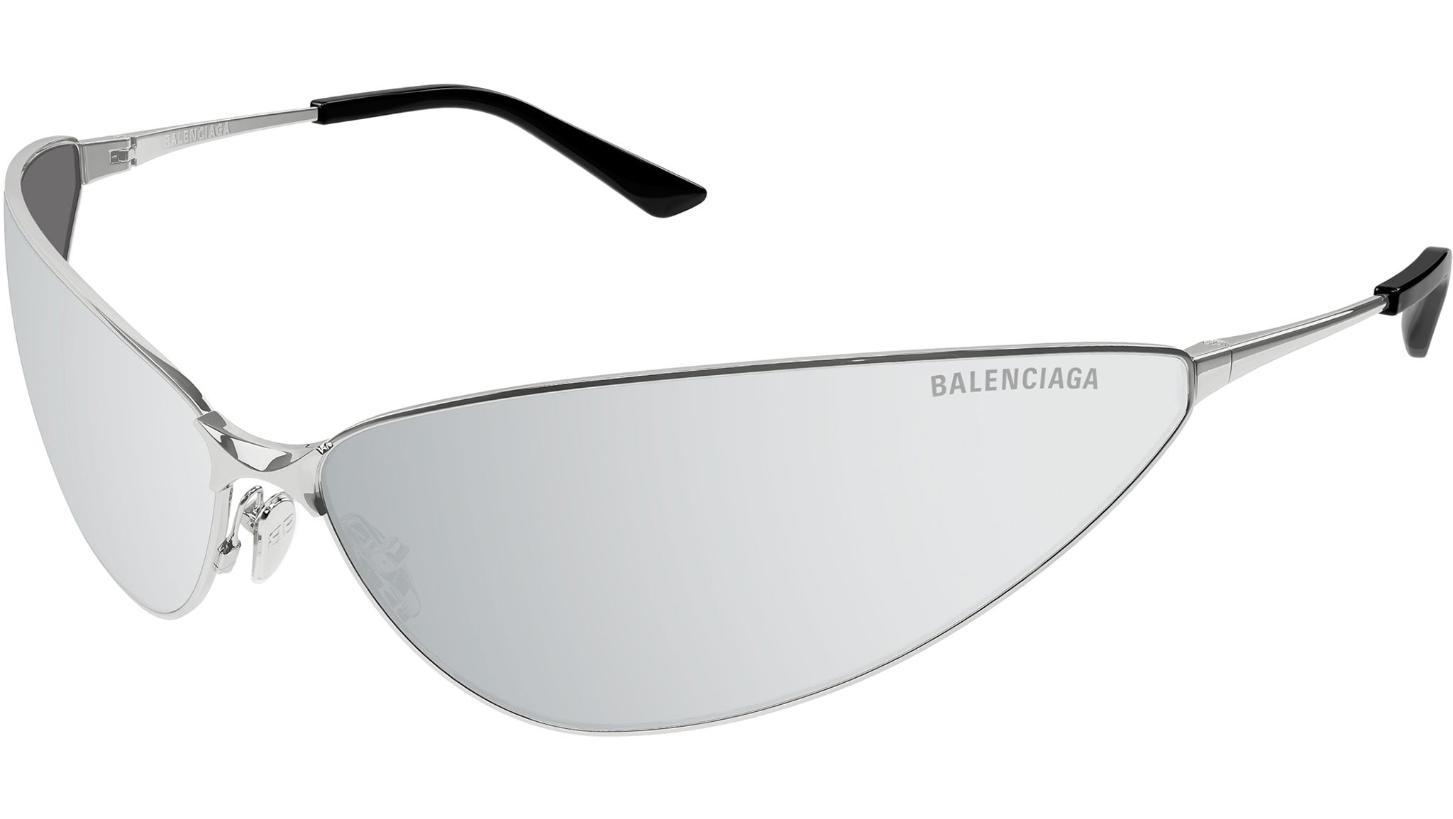 Occhiali da sole BALENCIAGA BB0315S Shiny silver