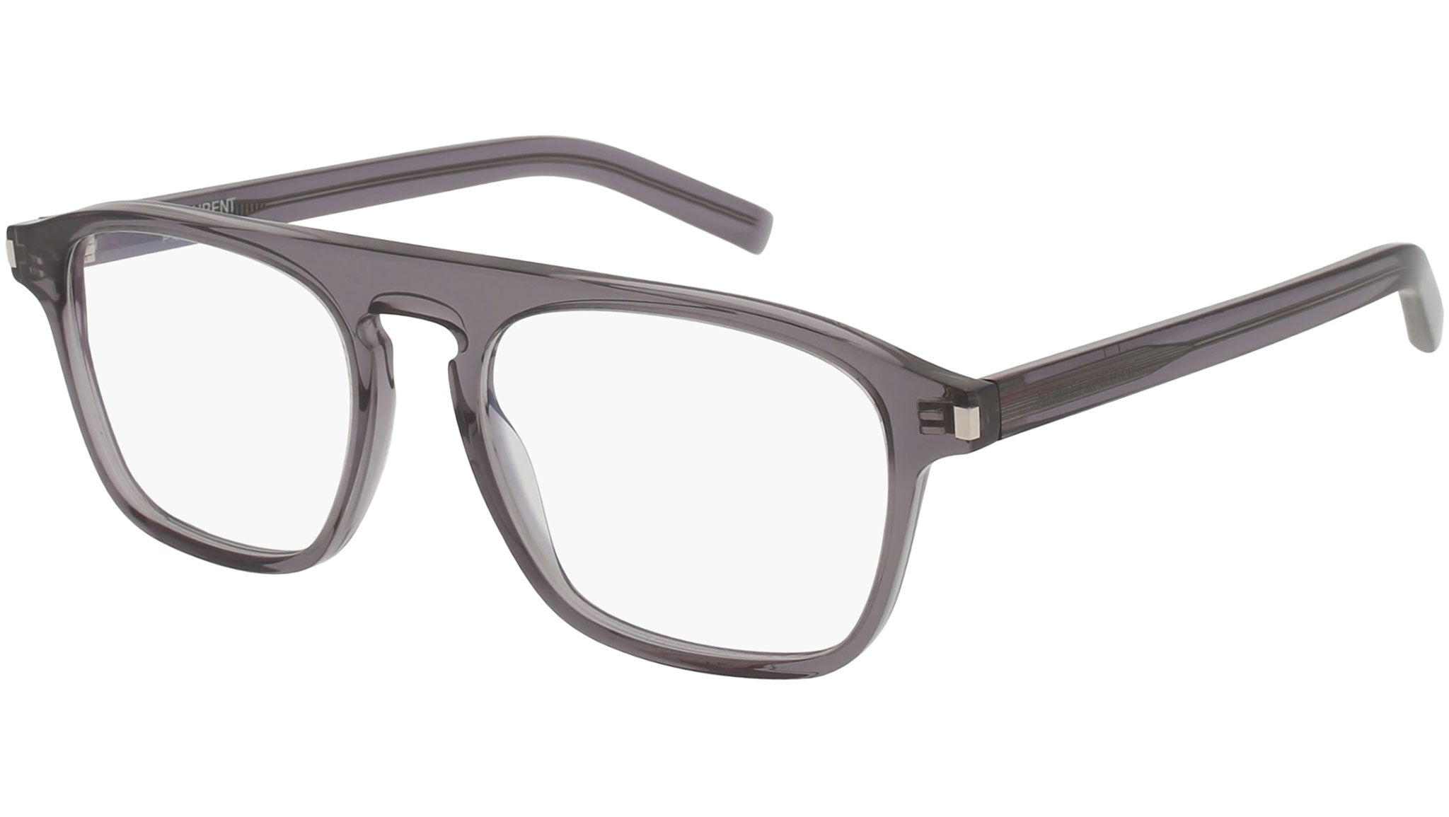 Occhiali da vista SAINT LAURENT SL157 Shiny transparent grey