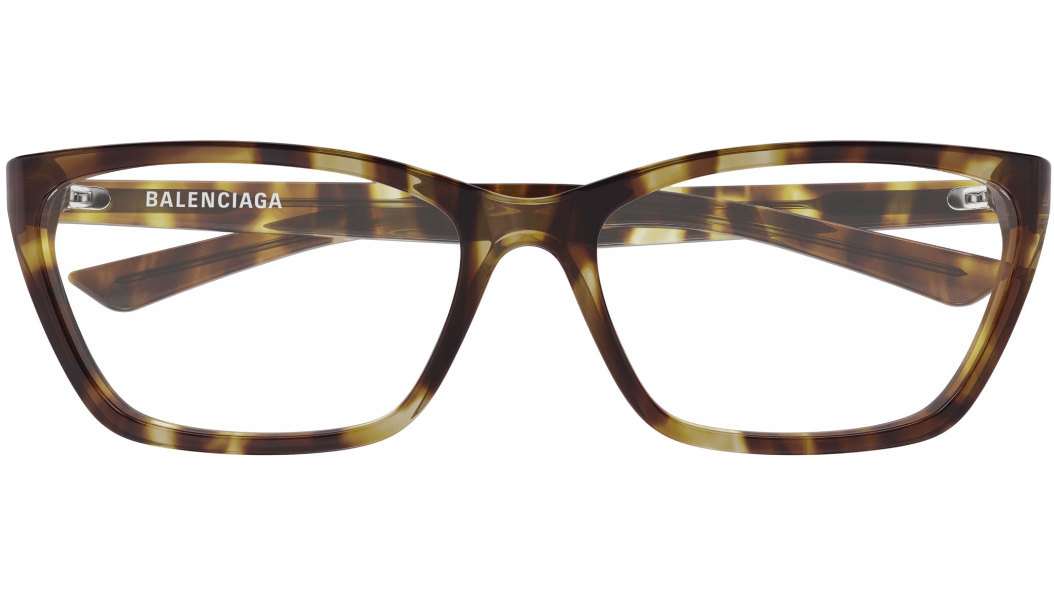 Occhiali da vista BALENCIAGA BB0406O Shiny greenish havana
