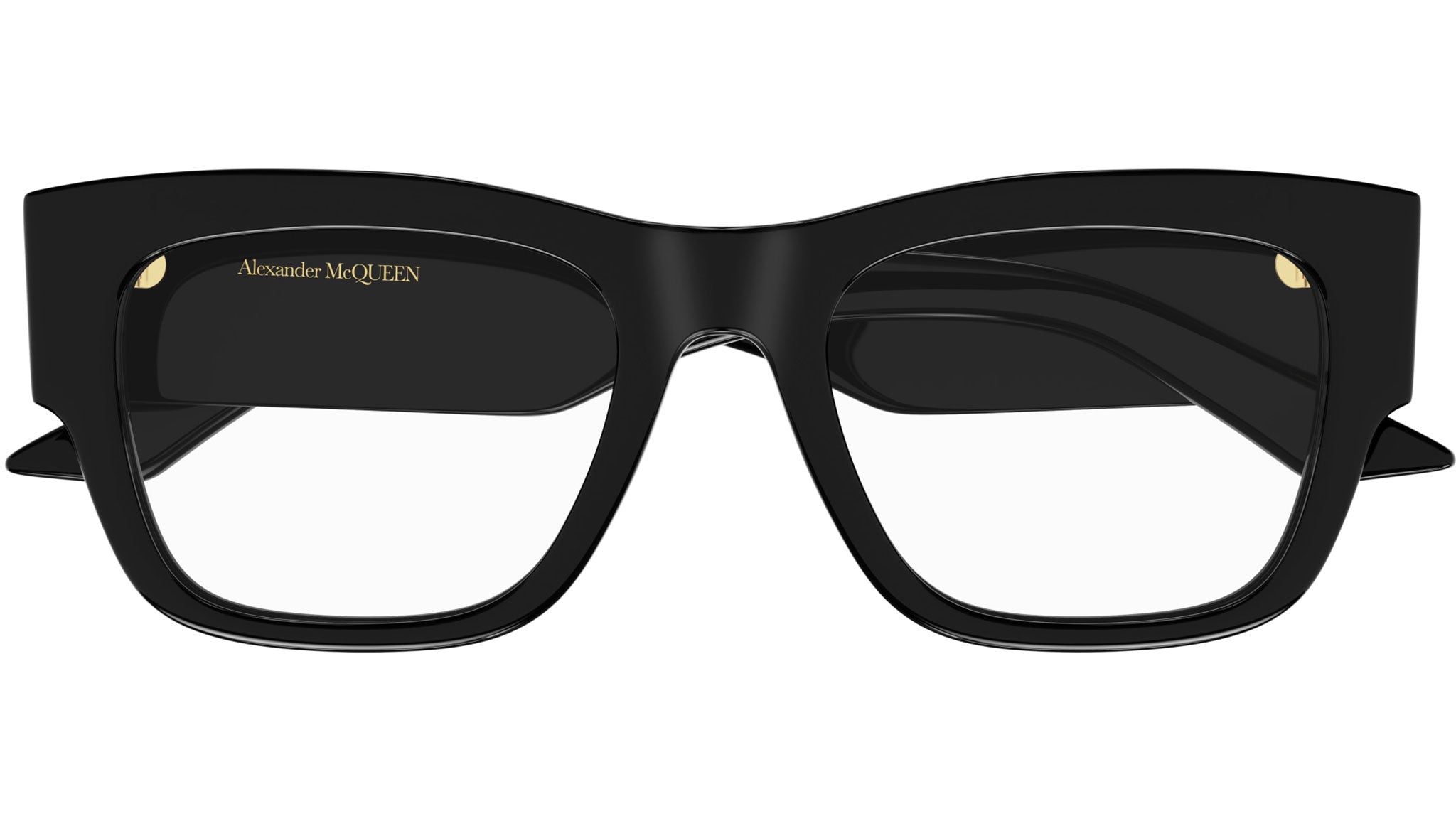 Occhiali da vista ALEXANDER MCQUEEN AM0436O Shiny solid black