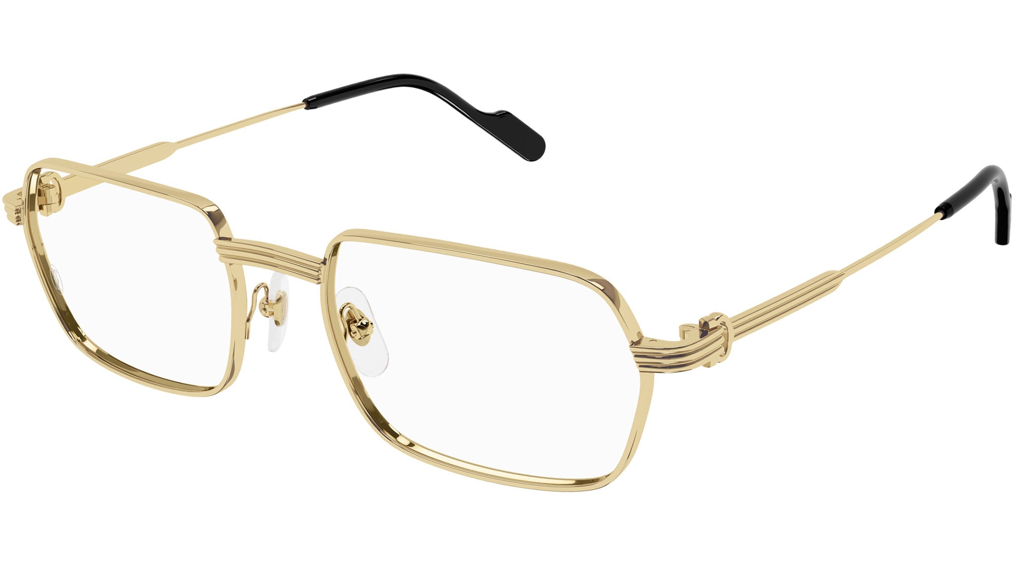 Occhiali da vista CARTIER CT0483O Smooth golden finish