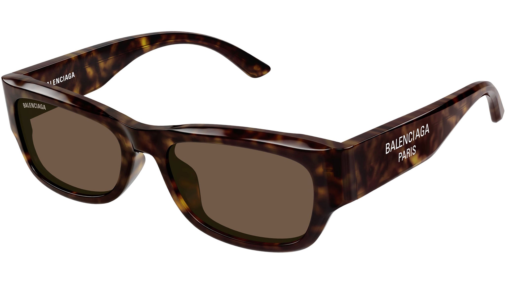 Occhiali da sole BALENCIAGA BB0390SK Shiny dark havana