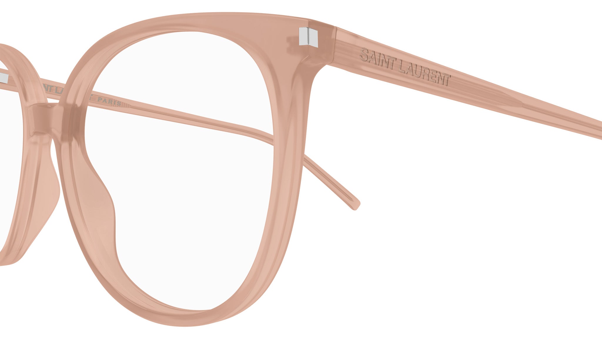 Occhiali da vista SAINT LAURENT SL39 Shiny opal apricot orange