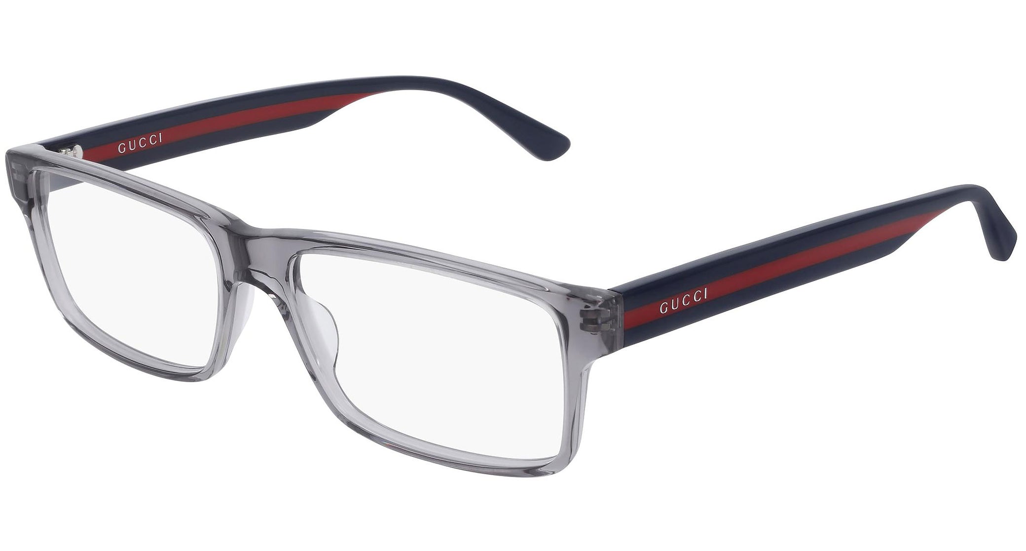 Occhiali GUCCI GG0752O Shiny transparent grey