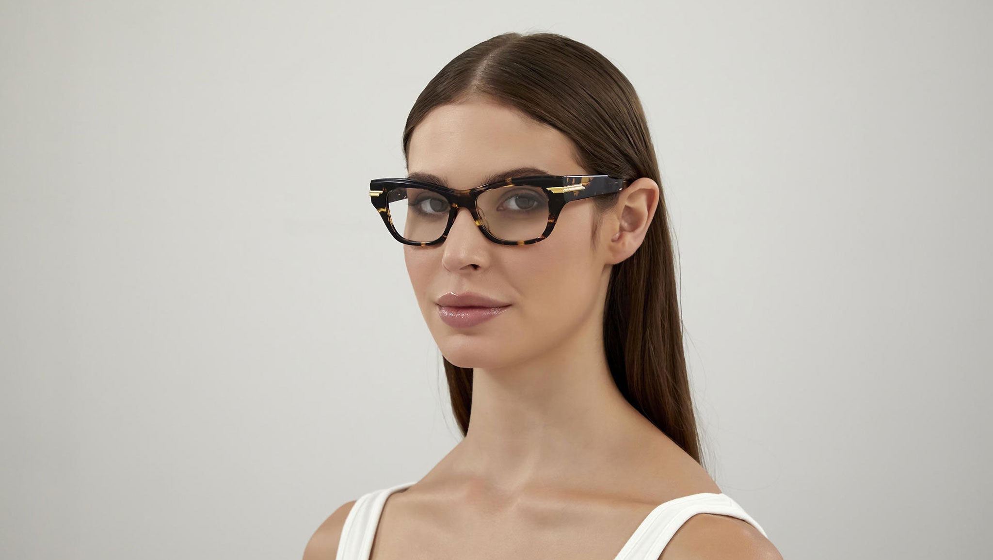 Occhiali da vista BOTTEGA VENETA BV1152O Shiny spotted havana