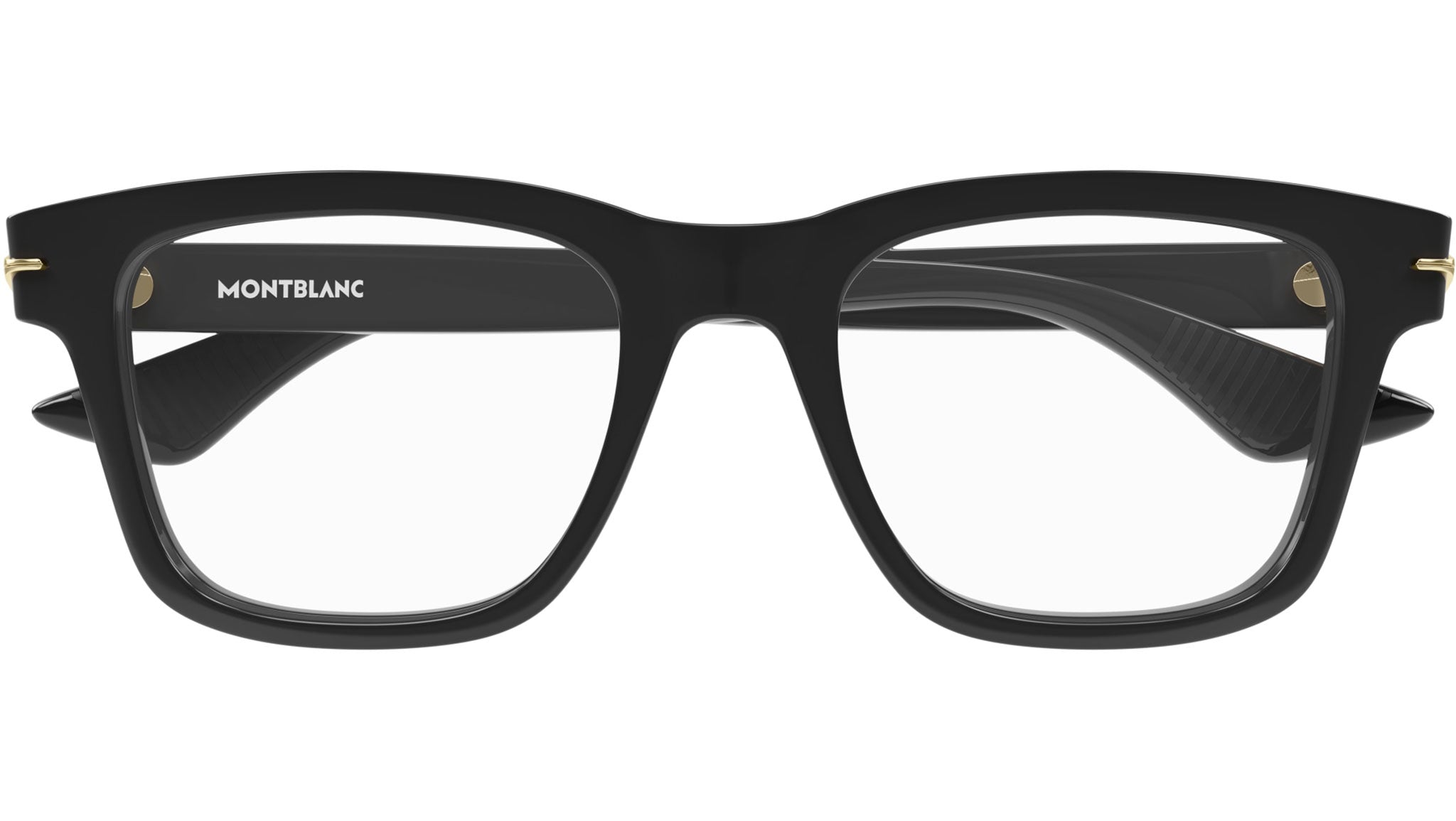 Occhiali da vista MONTBLANC MB0266O Shiny solid black
