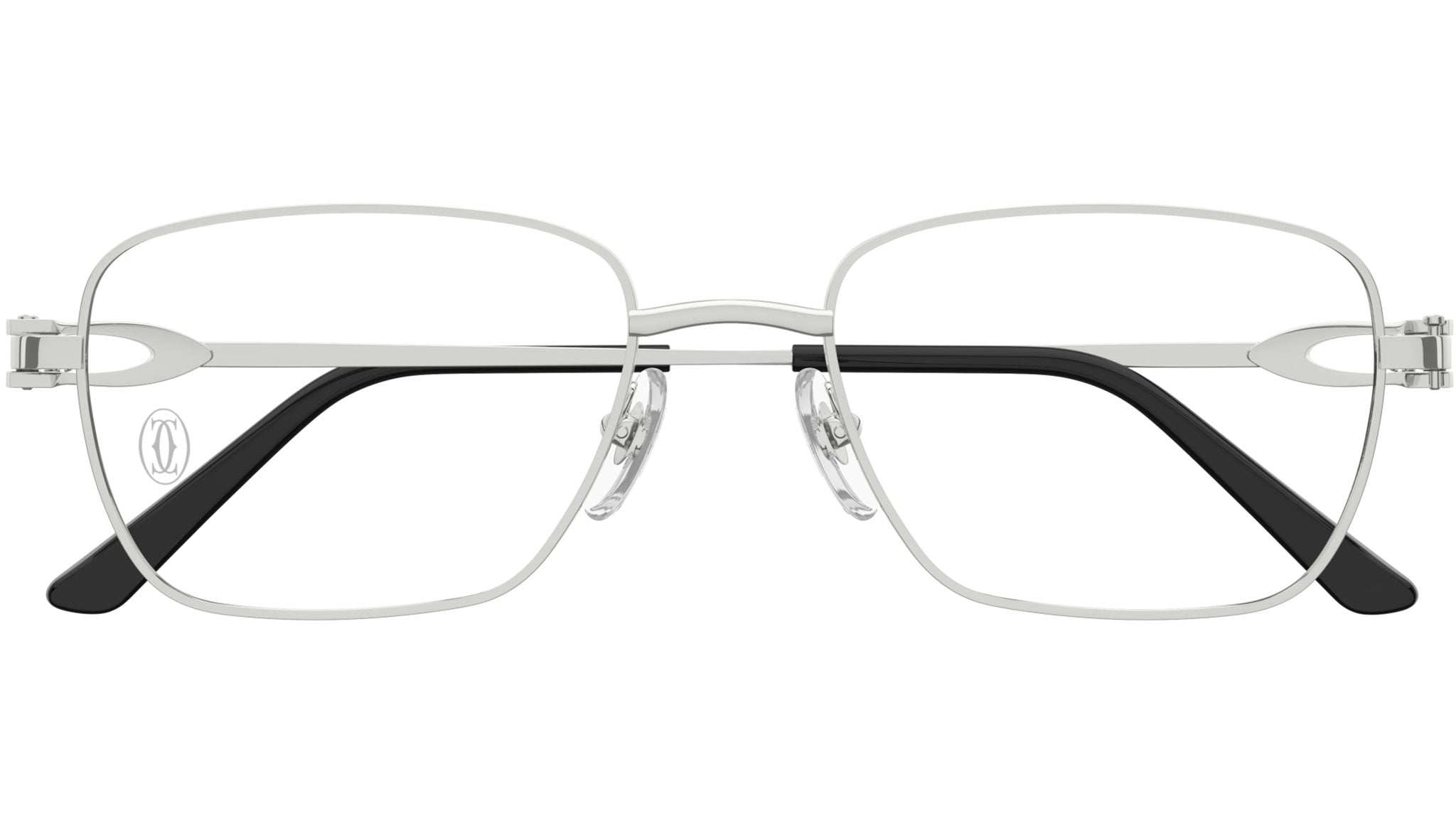 Occhiali da vista CARTIER CT0519O Smooth platinum finish