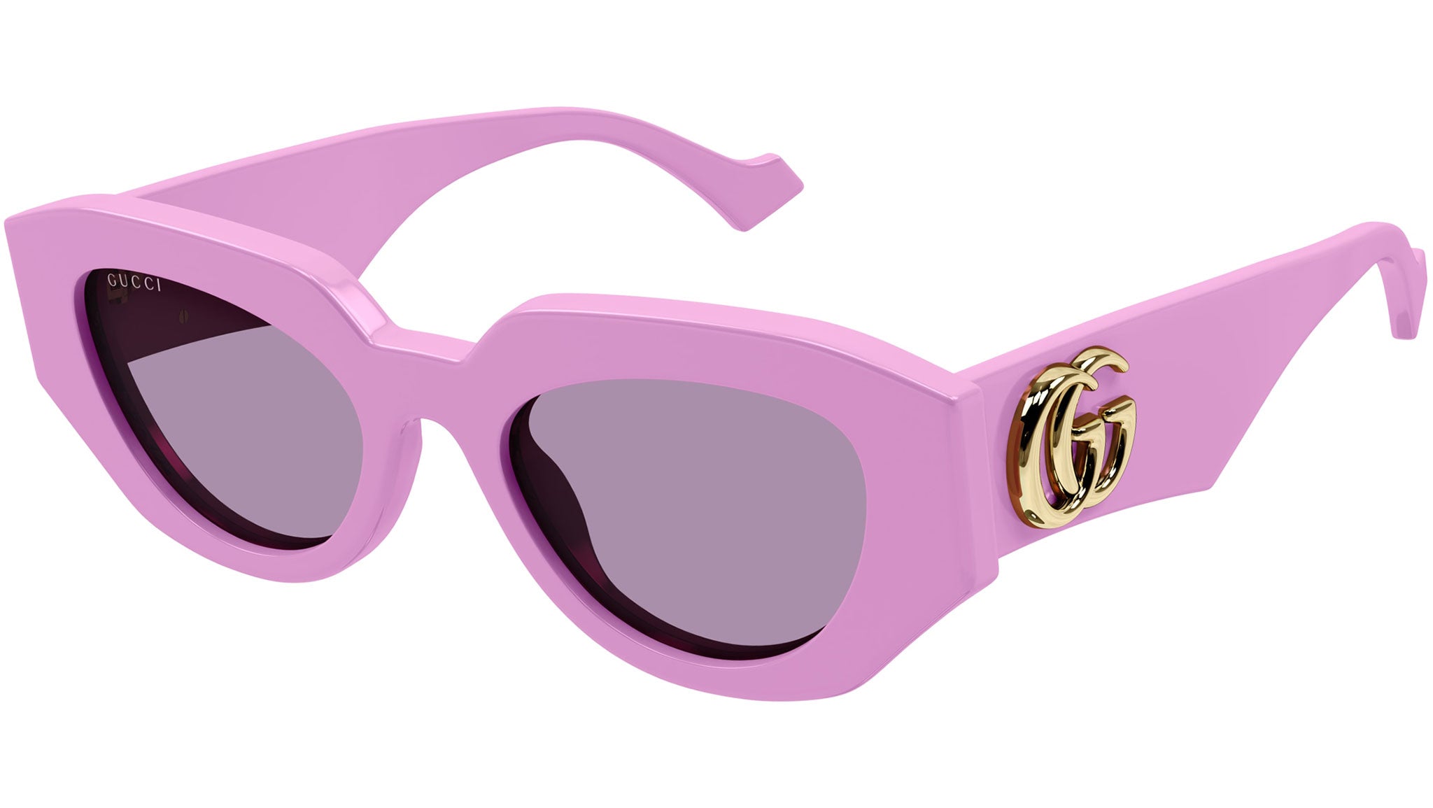 Occhiali da sole GUCCI GG1421S Shiny solid gucci pink
