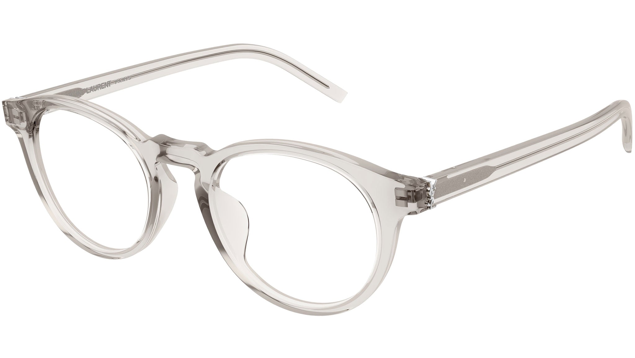 Occhiali da vista SAINT LAURENT SLM122/F Shiny transparent cream