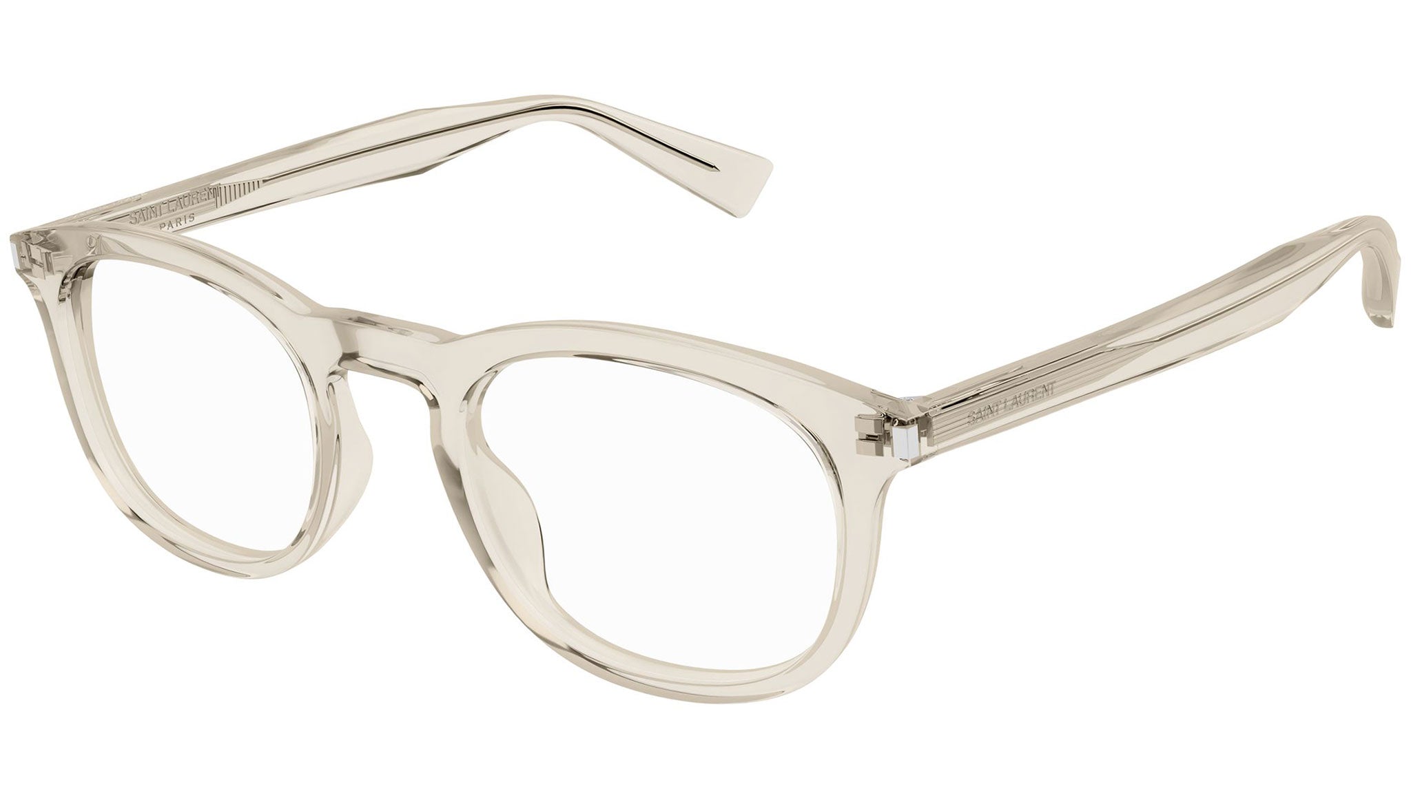 Occhiali da vista SAINT LAURENT SL813 Shiny transparent cream