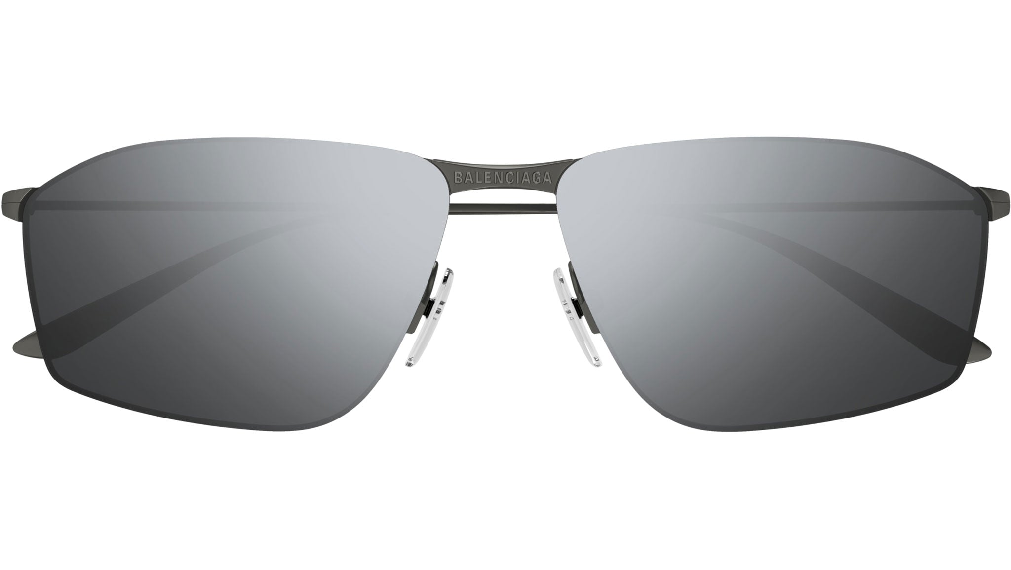 Occhiali da sole BALENCIAGA BB0413S Matte dark ruthenium