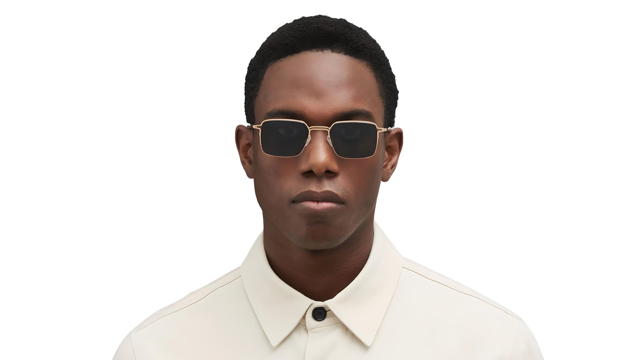 Occhiali da sole MYKITA ALCOTT Champagne gold