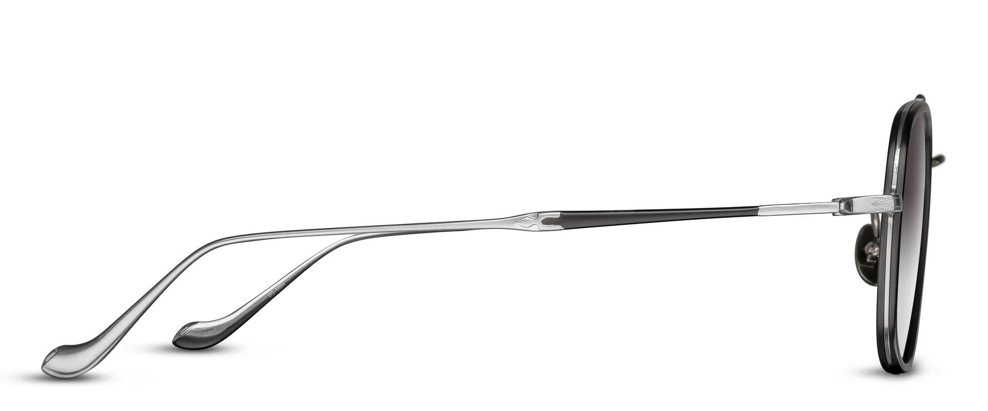 Occhiali da sole MATSUDA M3123 Brushed Silver - Matte Black