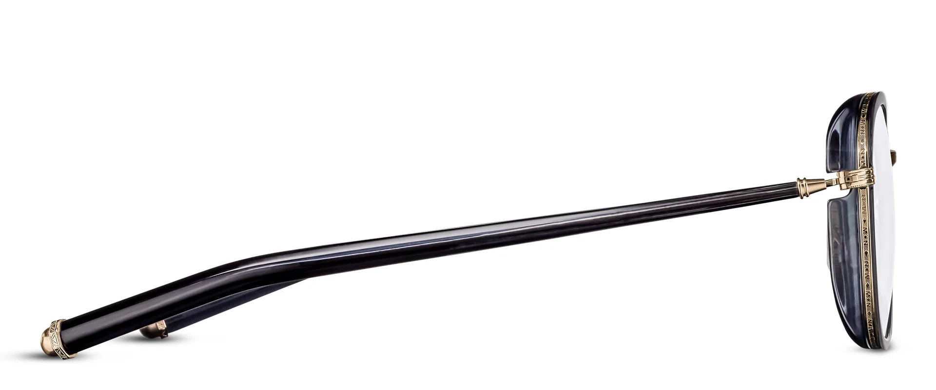 Occhiali da vista MATSUDA M3126 Brushed Gold - Dark Navy Crystal