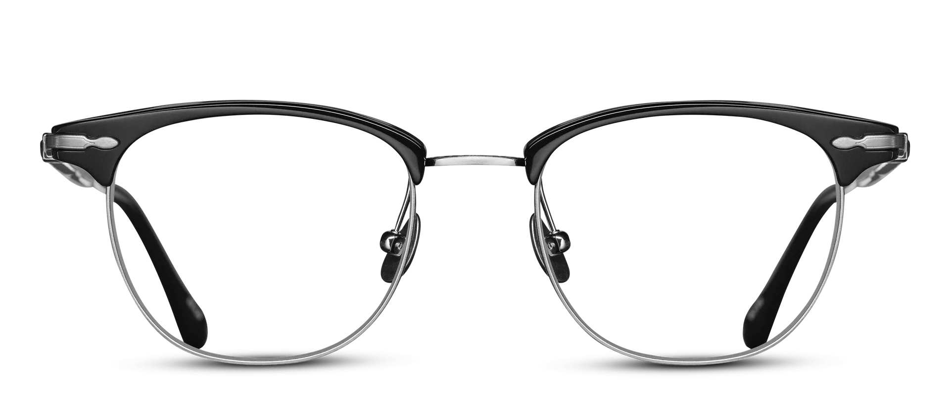 Occhiali da vista MATSUDA M2048 Black - Brushed Silver