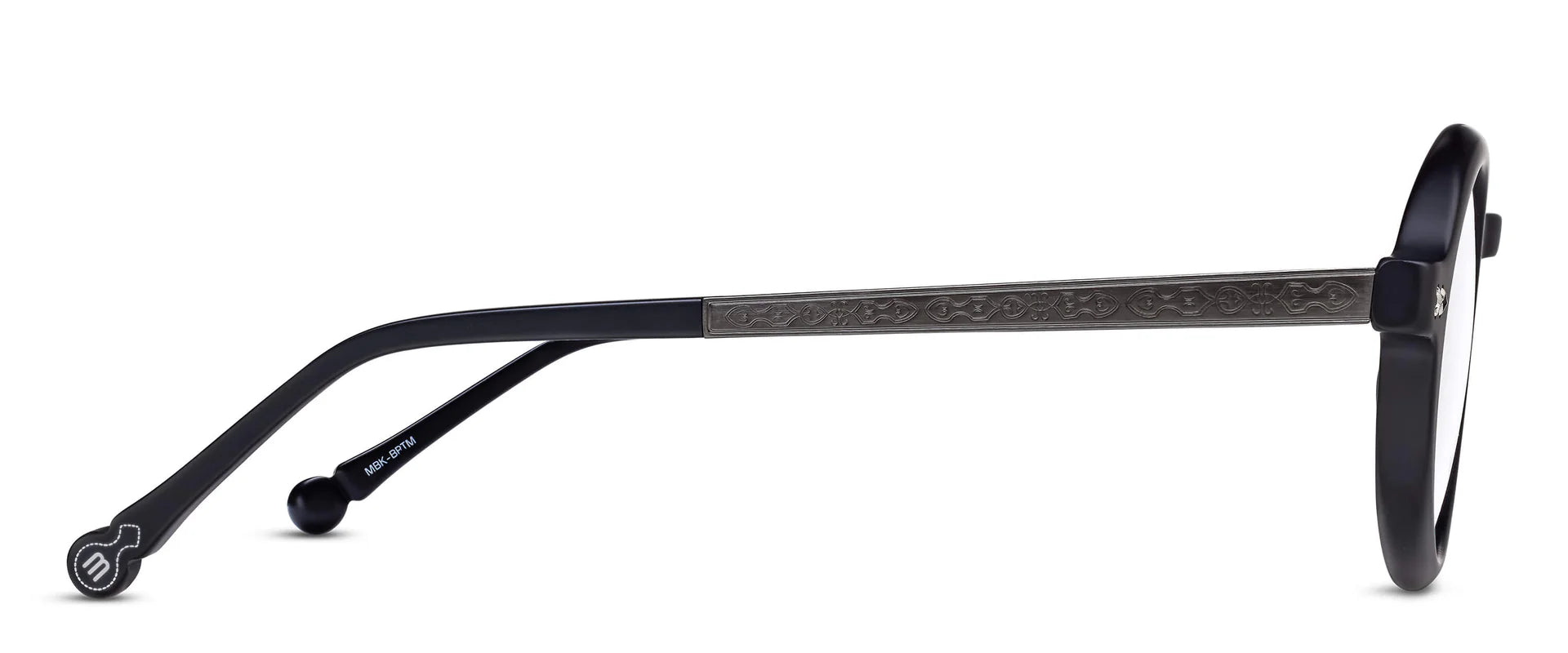 Occhiali da vista MATSUDA M2067 MATTE BLACK - BRUSHED RUTHENIUM