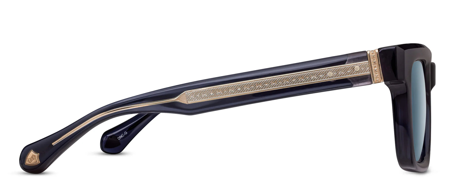 Occhiali da sole MATSUDA M1033 Dark Navy Crystal - Gold