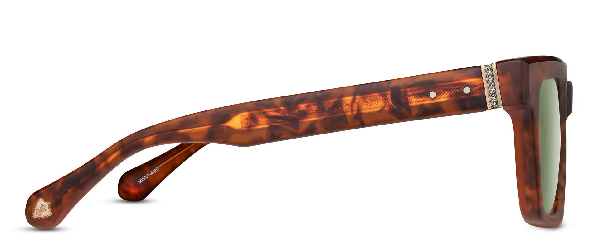 Occhiali da sole MATSUDA M1033 Matte Walnut - Amber