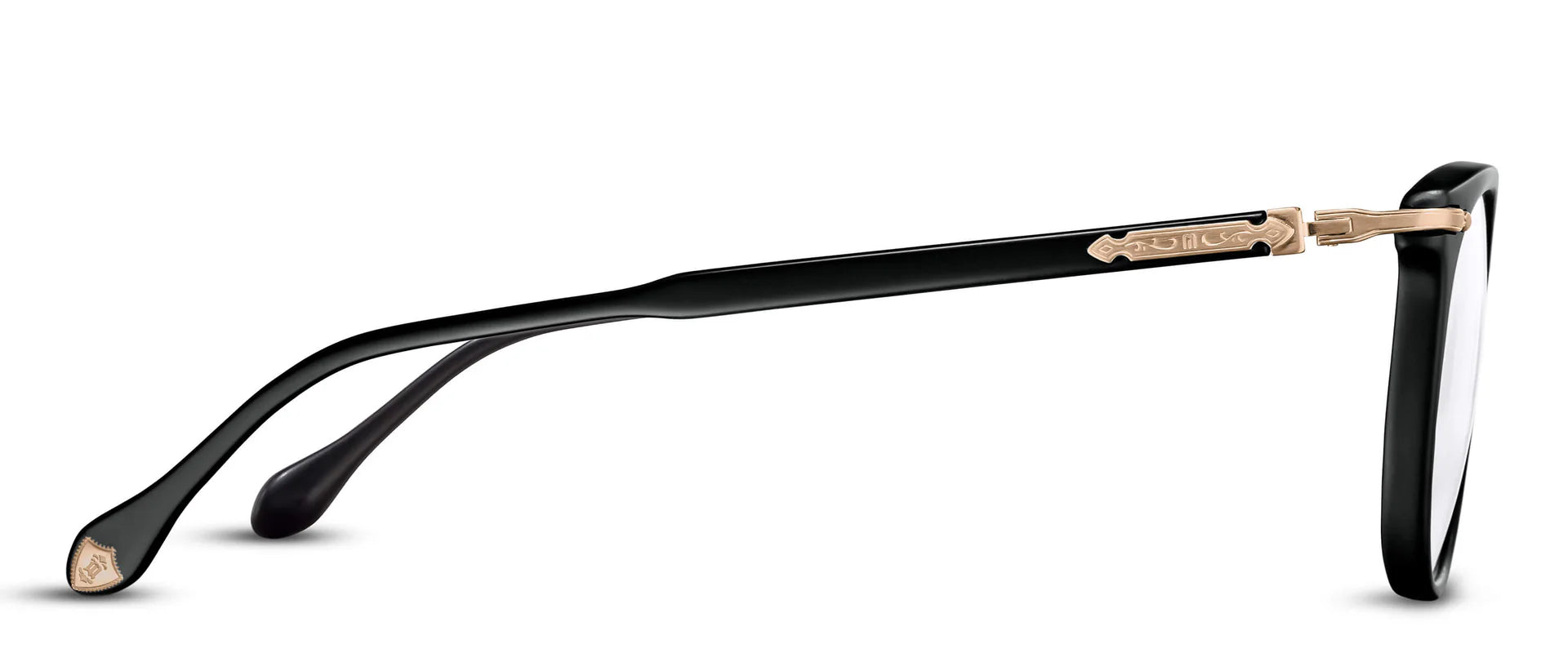 Occhiali da vista MATSUDA M2047 Black - Matte Gold