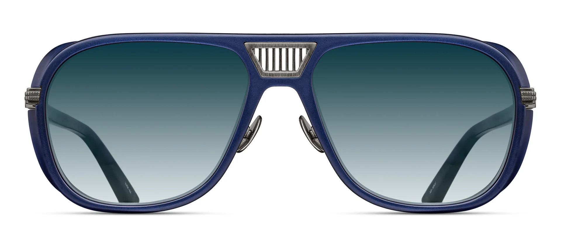 Occhiali da sole MATSUDA M3023-V2 ANTIQUE SILVER-MATTE NAVY
