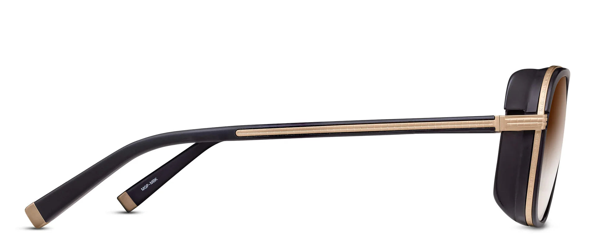 Occhiali da sole MATSUDA M3023-V2 MATTE GOLD-MATTE BLACK