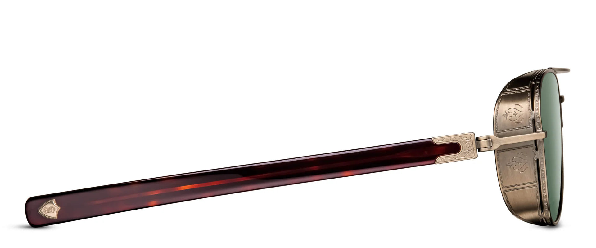 Occhiali da sole MATSUDA M3115 Antique Gold - Dark Tortoise