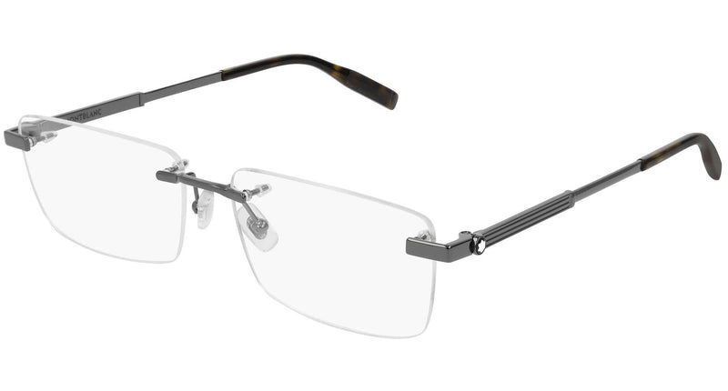 Occhiali MONTBLANC MB0030O Shiny dark ruthenium