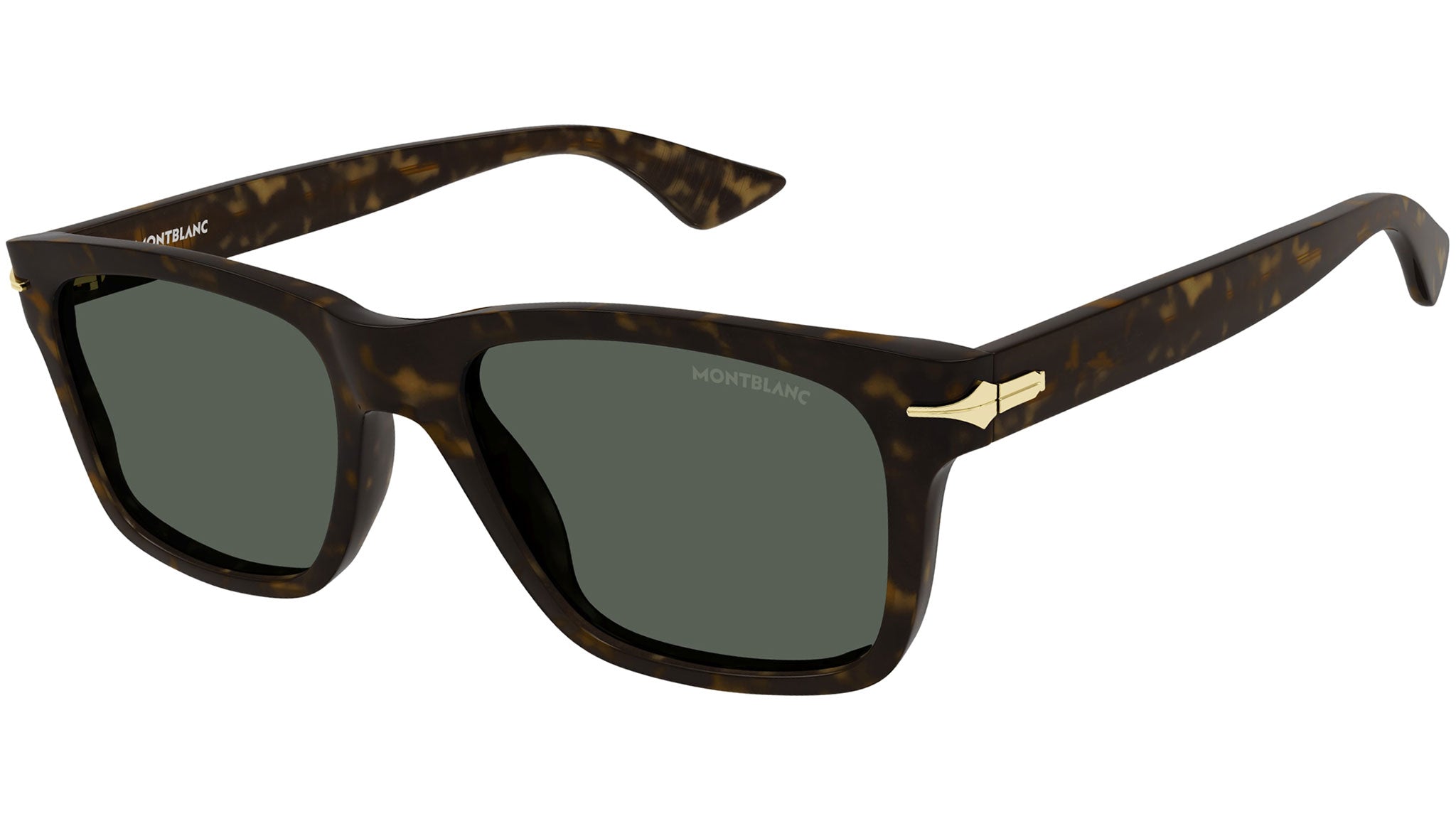 Occhiali da sole MONTBLANC MB0263S Shiny dark havana