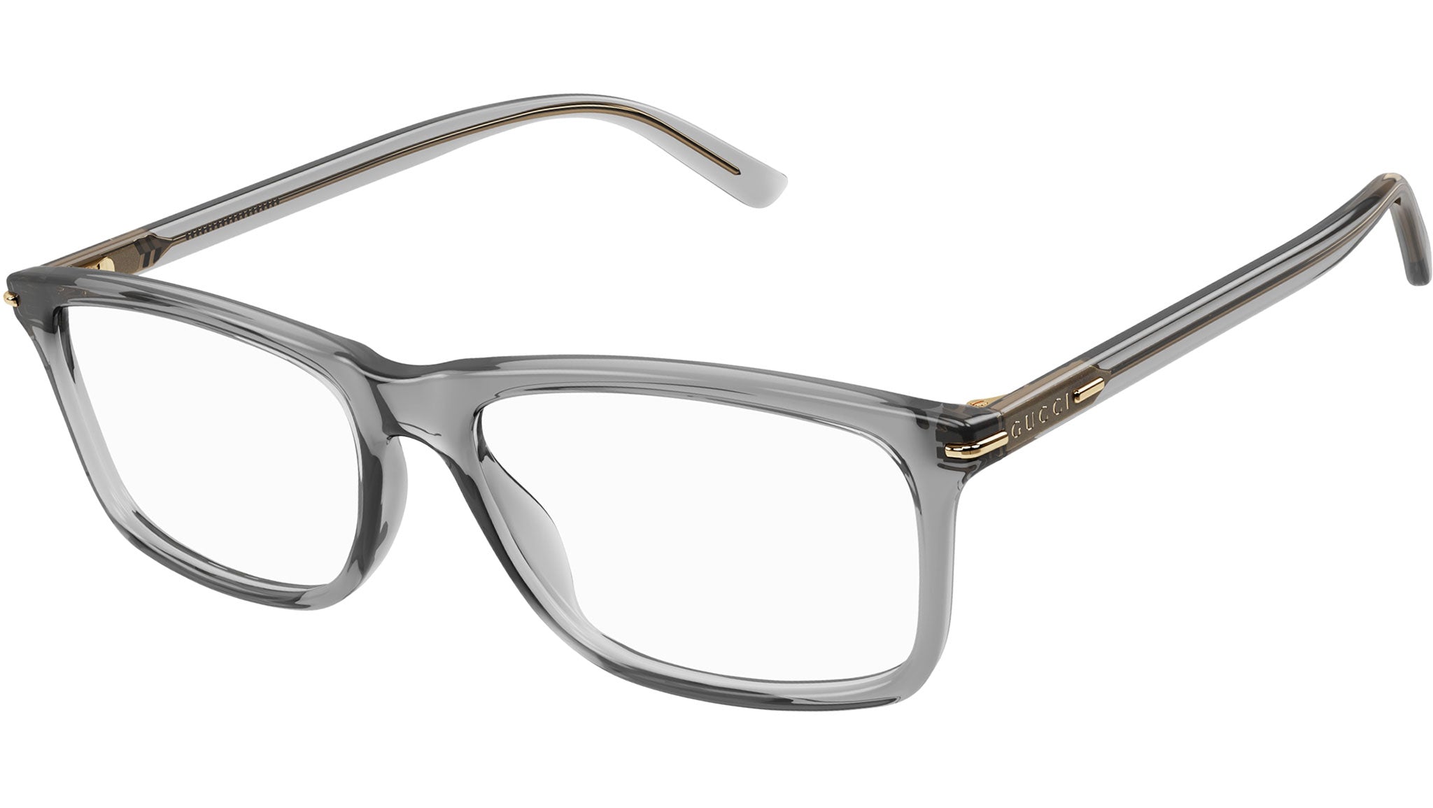 Occhiali da vista GUCCI GG1447O Shiny transparent grey