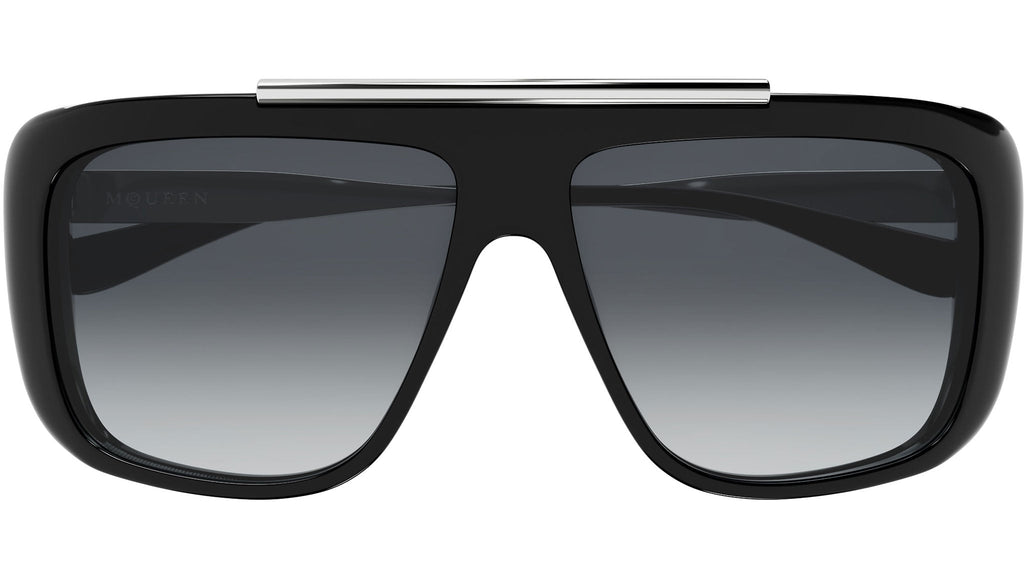 Occhiali da sole ALEXANDER MCQUEEN AM0492S Shiny solid black