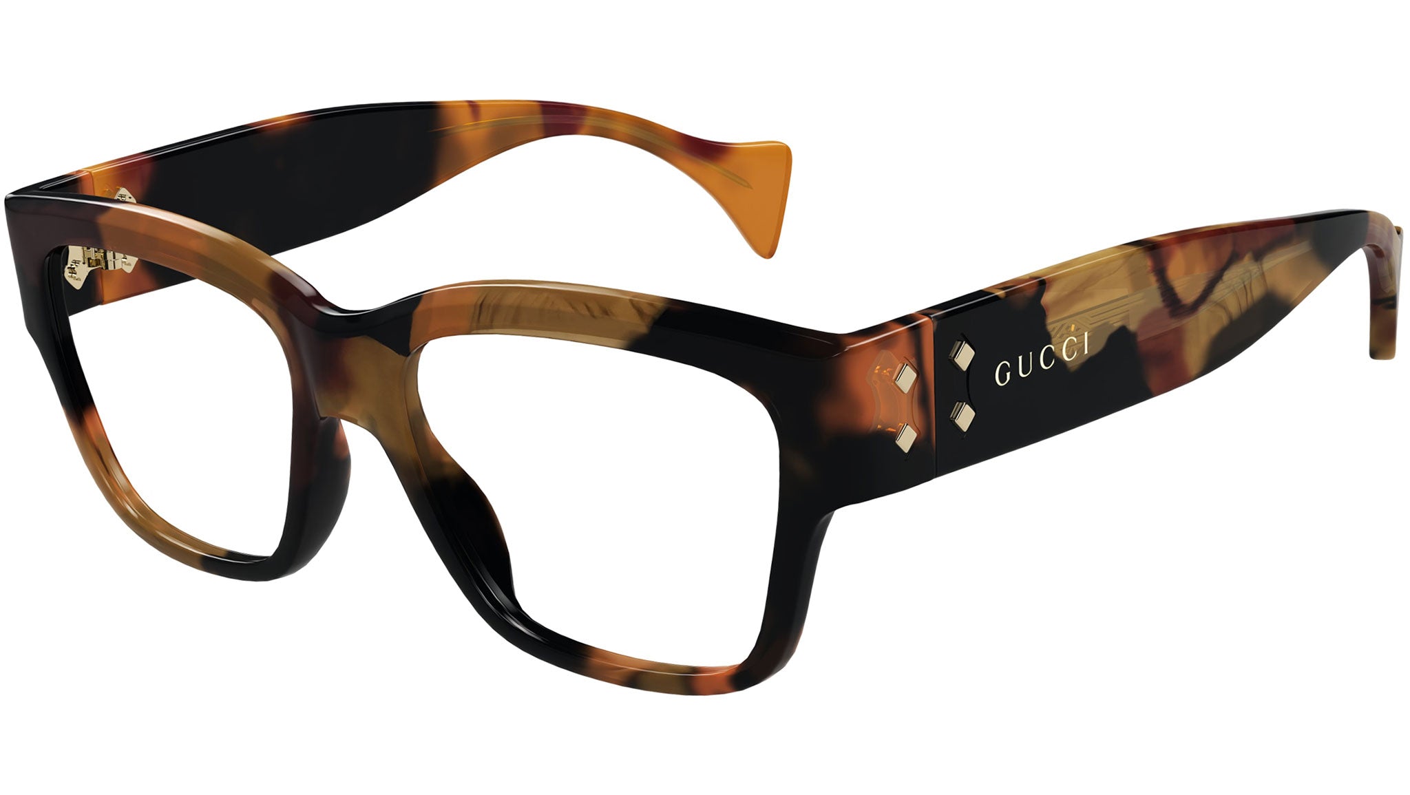 Occhiali da vista GUCCI GG1705O Shiny big spotted tartaruga