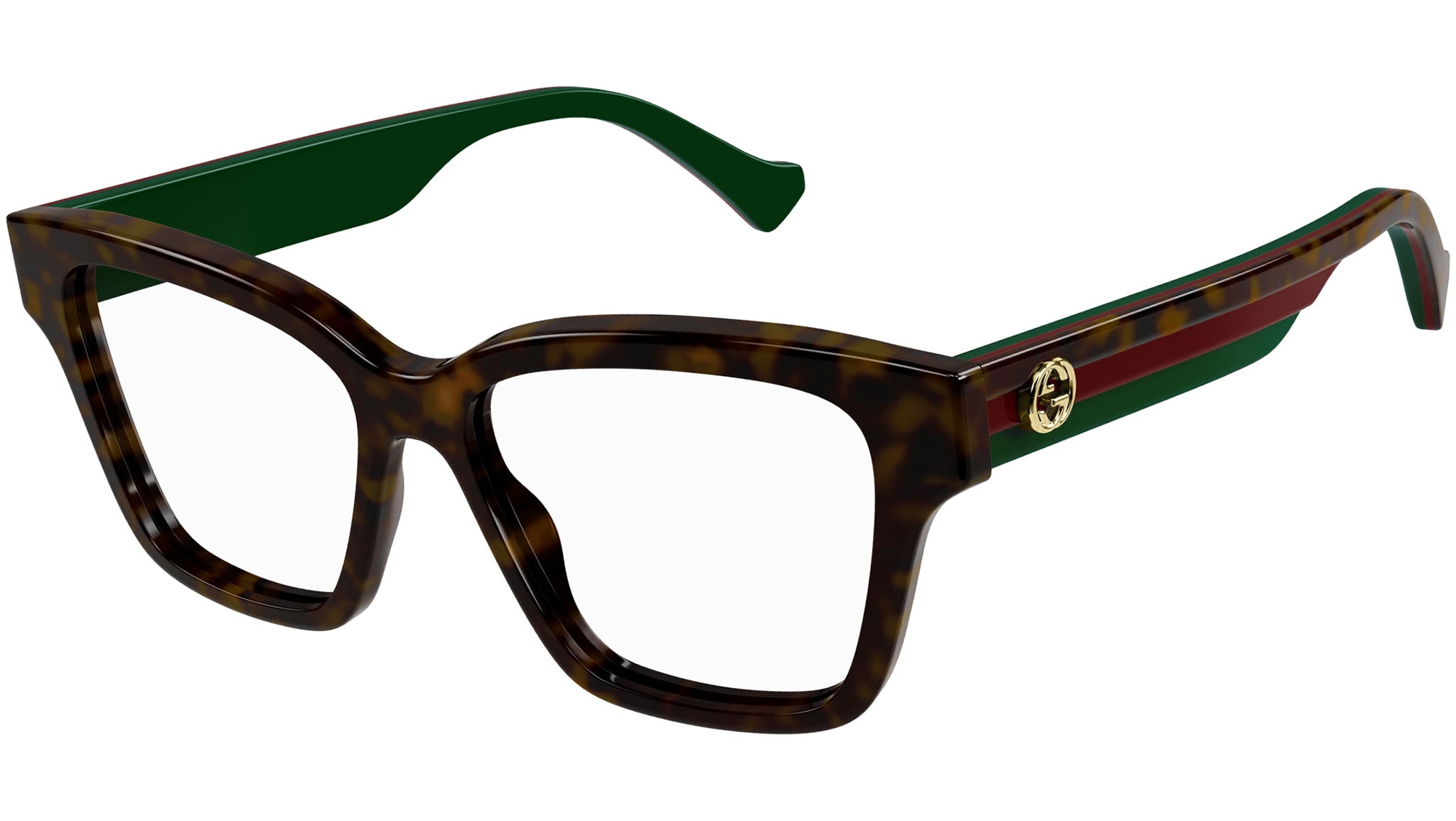 Occhiali da vista GUCCI GG1302O Shiny dark havana