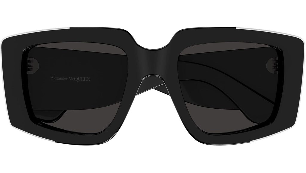 Occhiali da sole ALEXANDER MCQUEEN AM0446S Shiny solid black