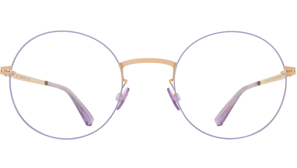 Occhiali MYKITA KAYO Champagne gold iris lilac