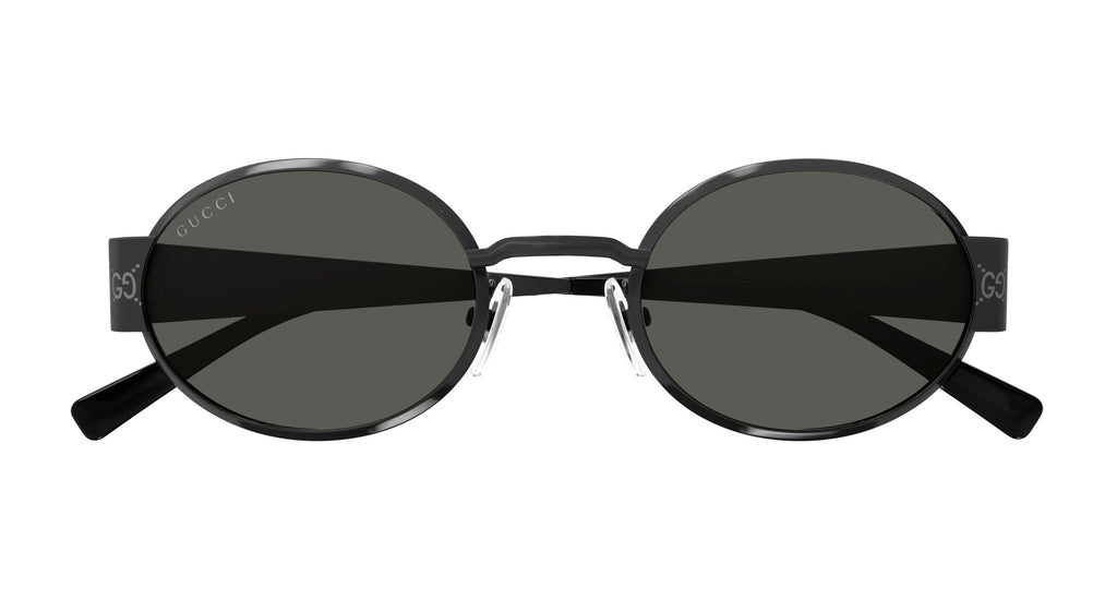Occhiali da sole GUCCI GG1854S Shiny dark ruthenium laser guccissima texture